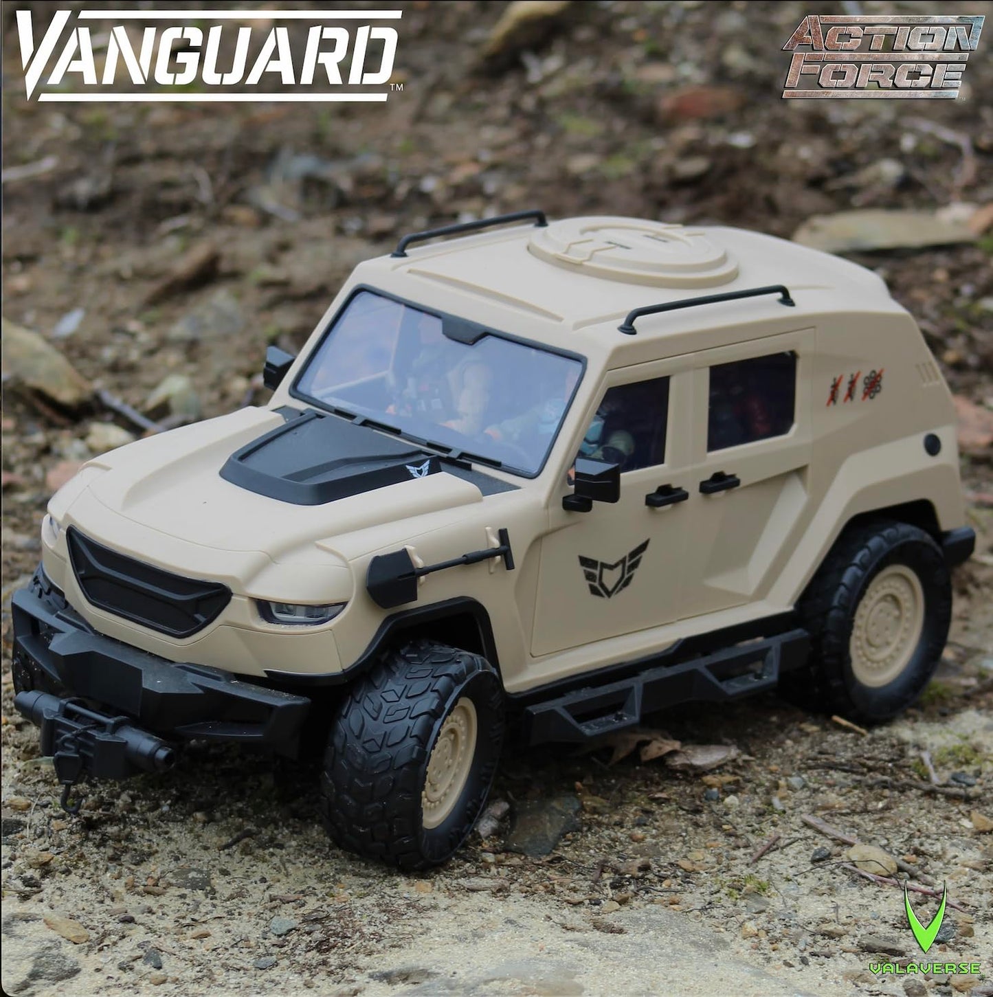 Action Force Valaverse Vanguard Vehicle Desert Tan