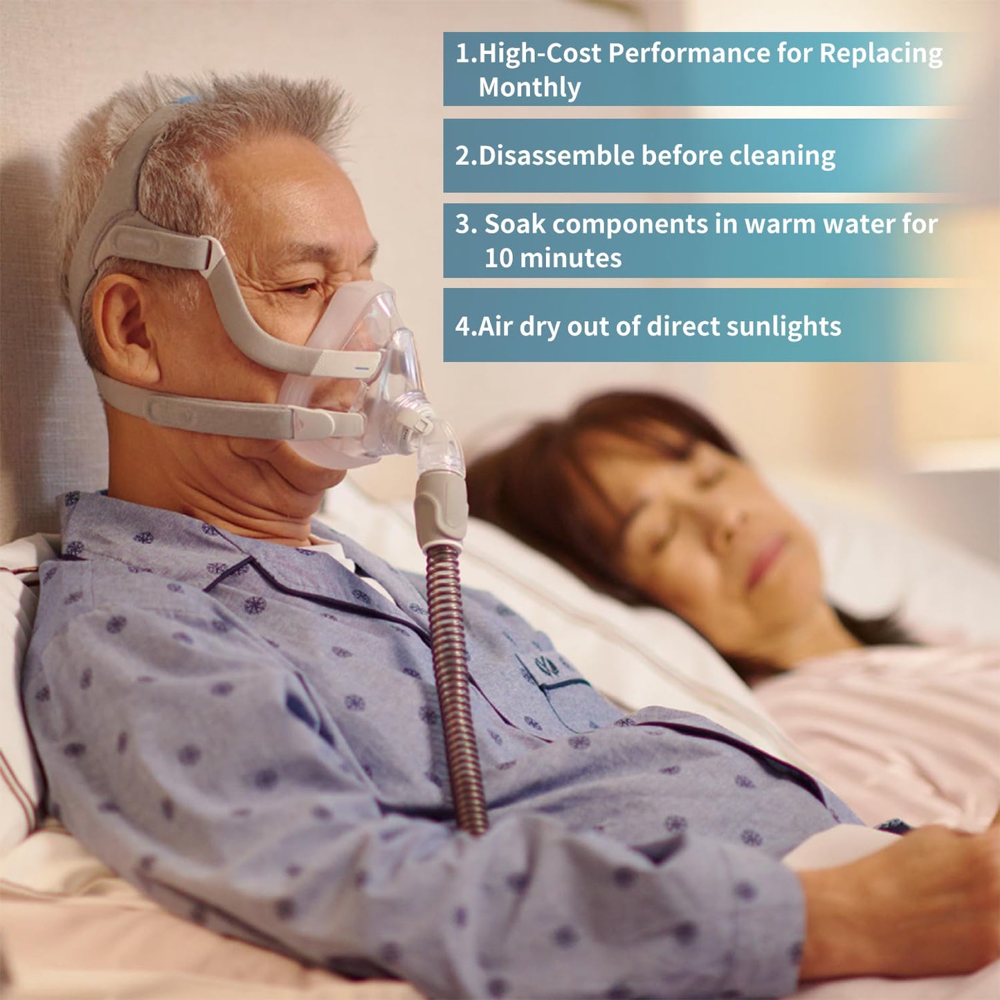 Airfit F20 Replacement Cushion Medium - 2 Packs Compatible with Original F20 Frame - Ultra-Soft & Durable Replacement