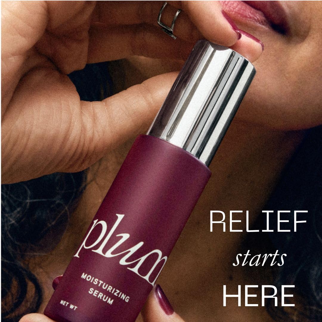 Plum Vagiceuticals - Vaginal Moisturizing Serum - Long-Lasting, Drug Free, Hormone Free, Drip Free - 1 oz