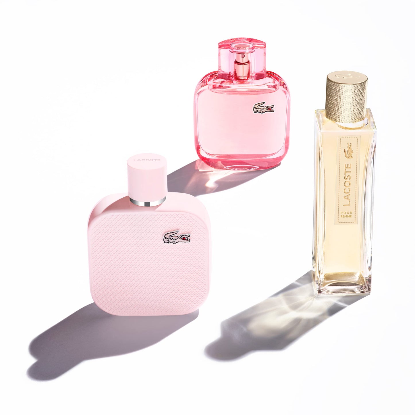 Lacoste L.12.12 Rose Sparkling Eau de Toilette - Long Lasting Fragrance with notes of Mandarin, Cotton Candy & Vetiver - Ambery & Fruity - 3.3 fl. oz.