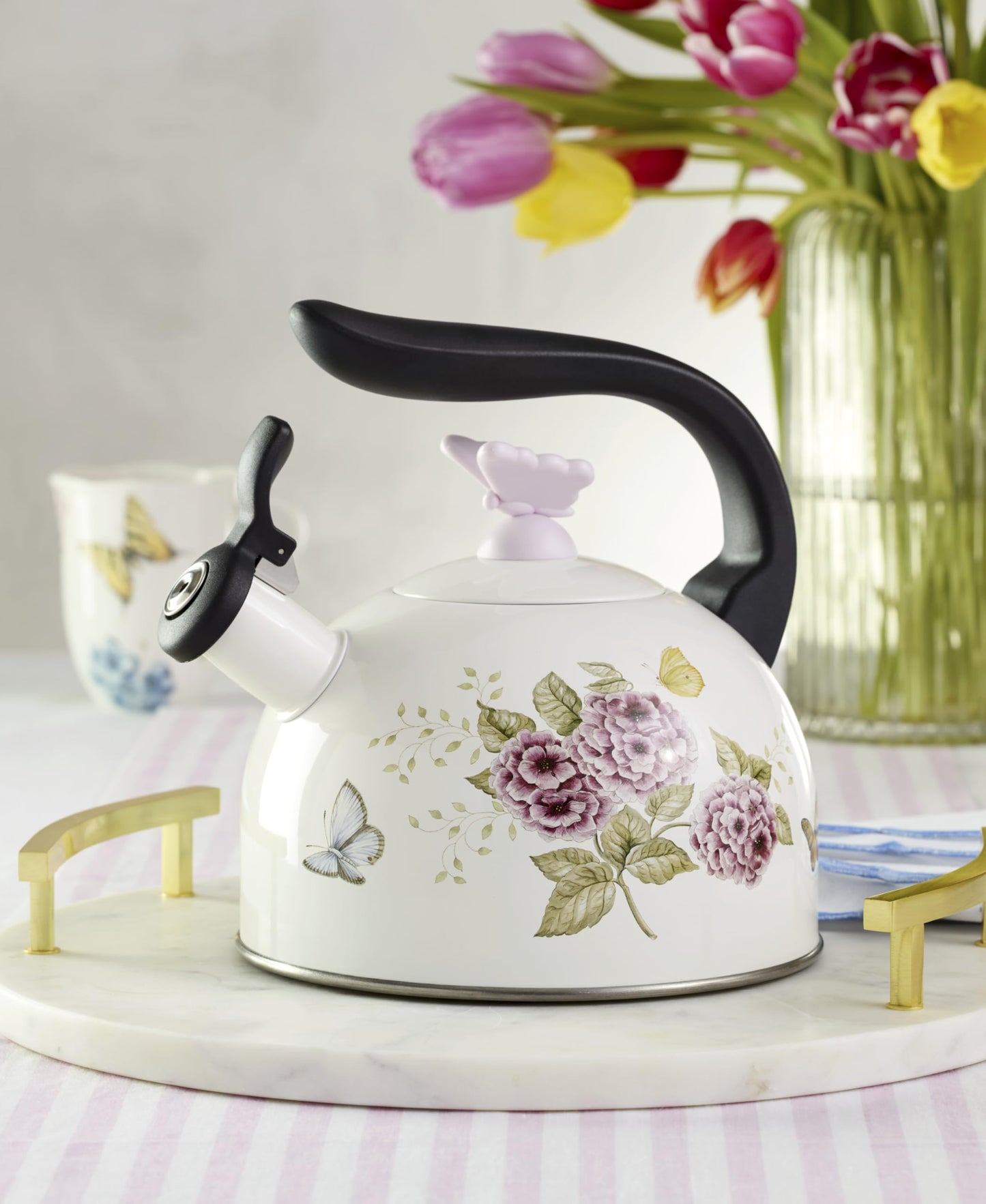 Lenox 897924 Butterfly Meadow Tea Kettle