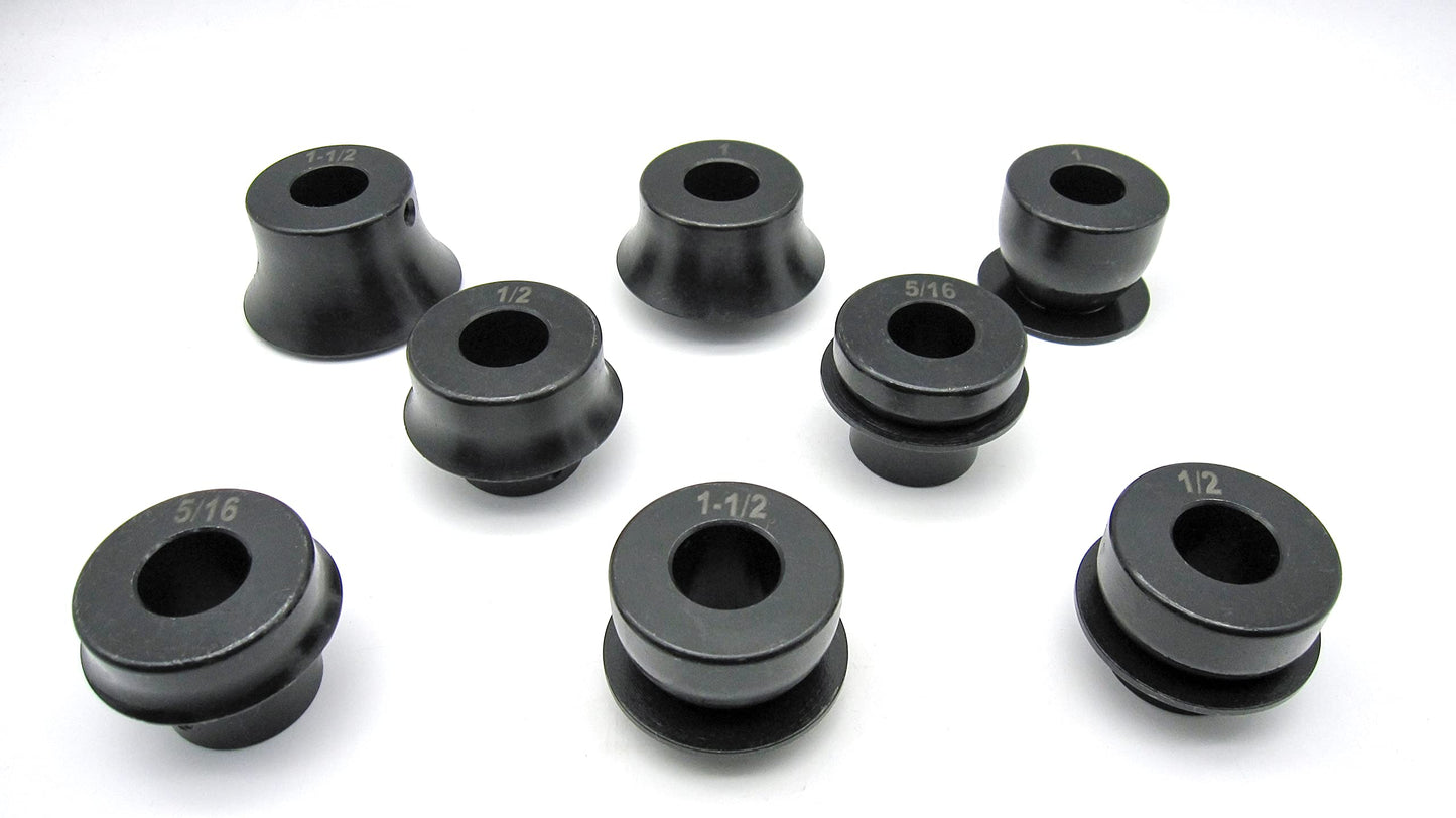 LOUDERLUN Bead Roller Round-Over Dies Commplete Set