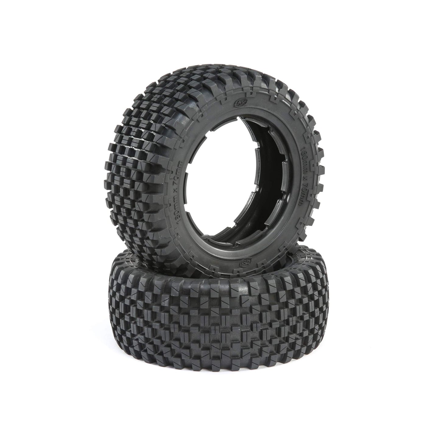 Losi Tire Set Firm 2 5ive-T 2.0 LOS45023 RC Tire