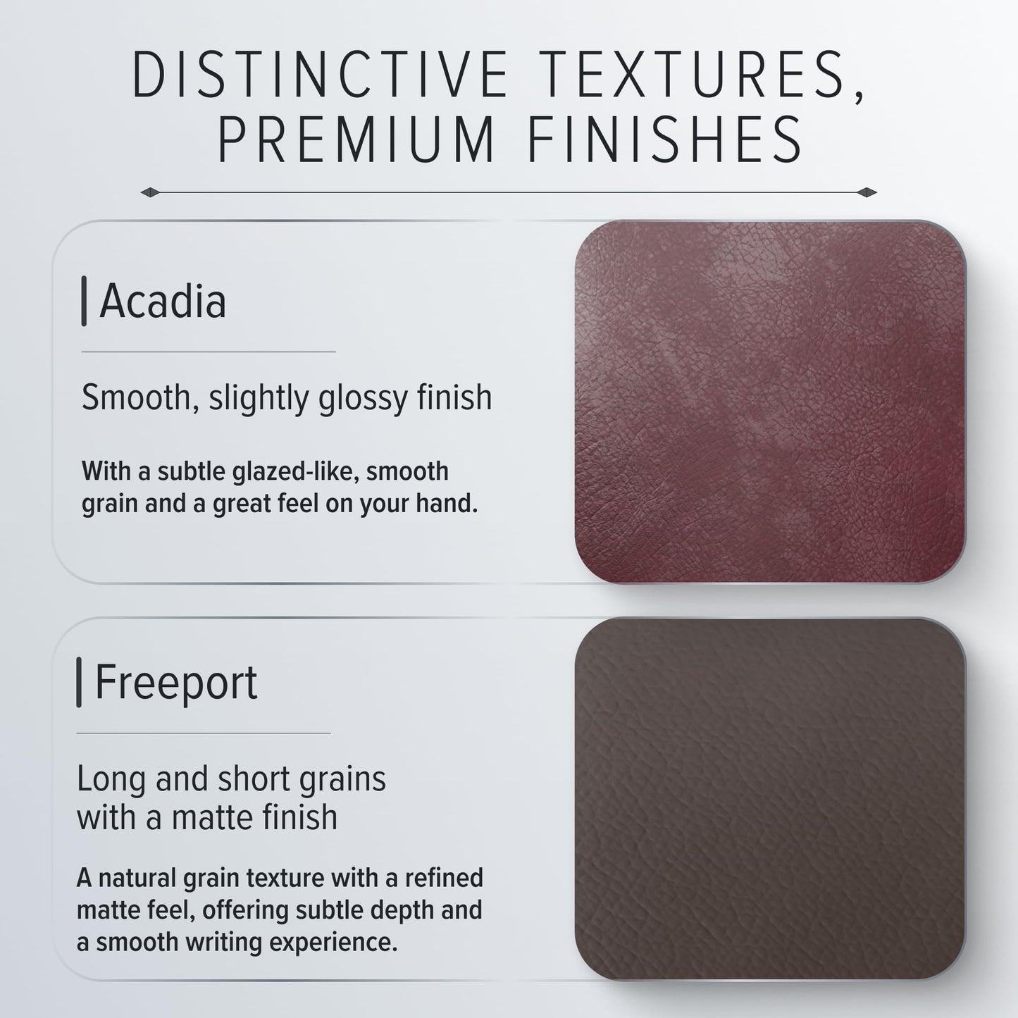 Gallery Leather Journal - Crafted in Maine, USA - Softcover, For Men and Women, For Writing, Work & Travel, 192 Lined Pages - A Safe Space for Your Thoughts - Acadia Tan, 9.75x7.5, Large Lined