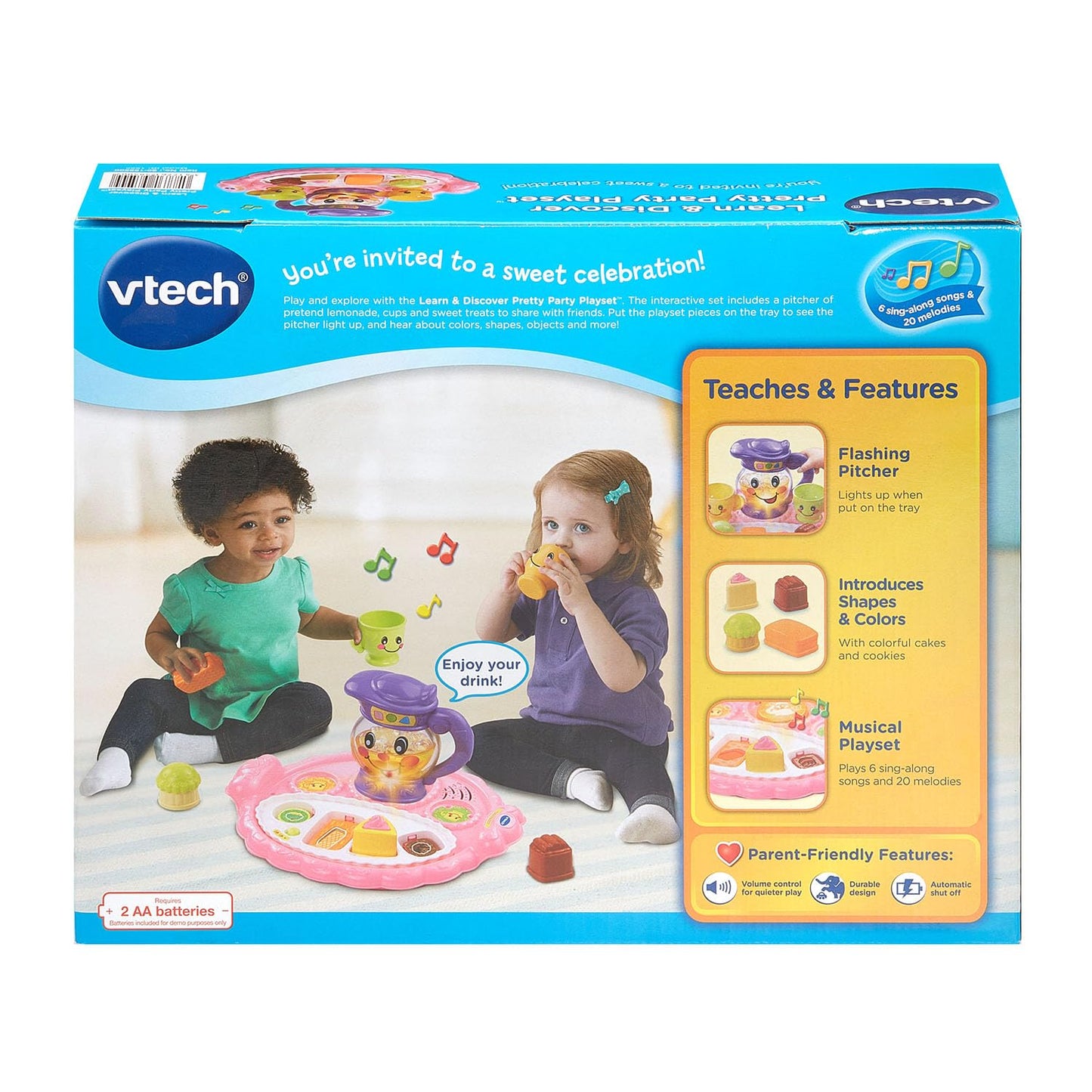 VTECH 80158500 Learn and Discover Pretty Party Playset