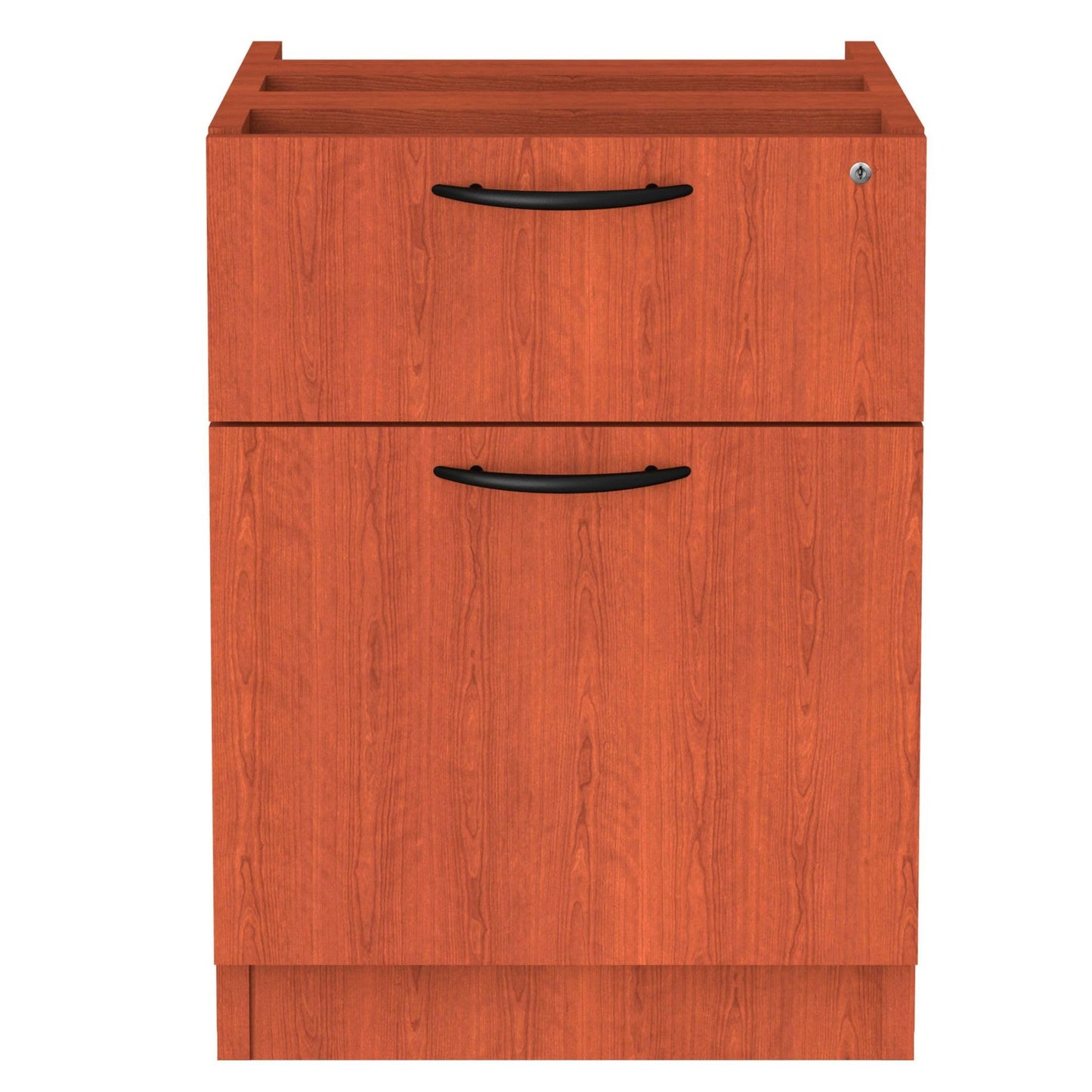 Alera Valencia Series 16 by 22 by 22-Inch 3/4 Box and File Pedestal, Medium Cherry
