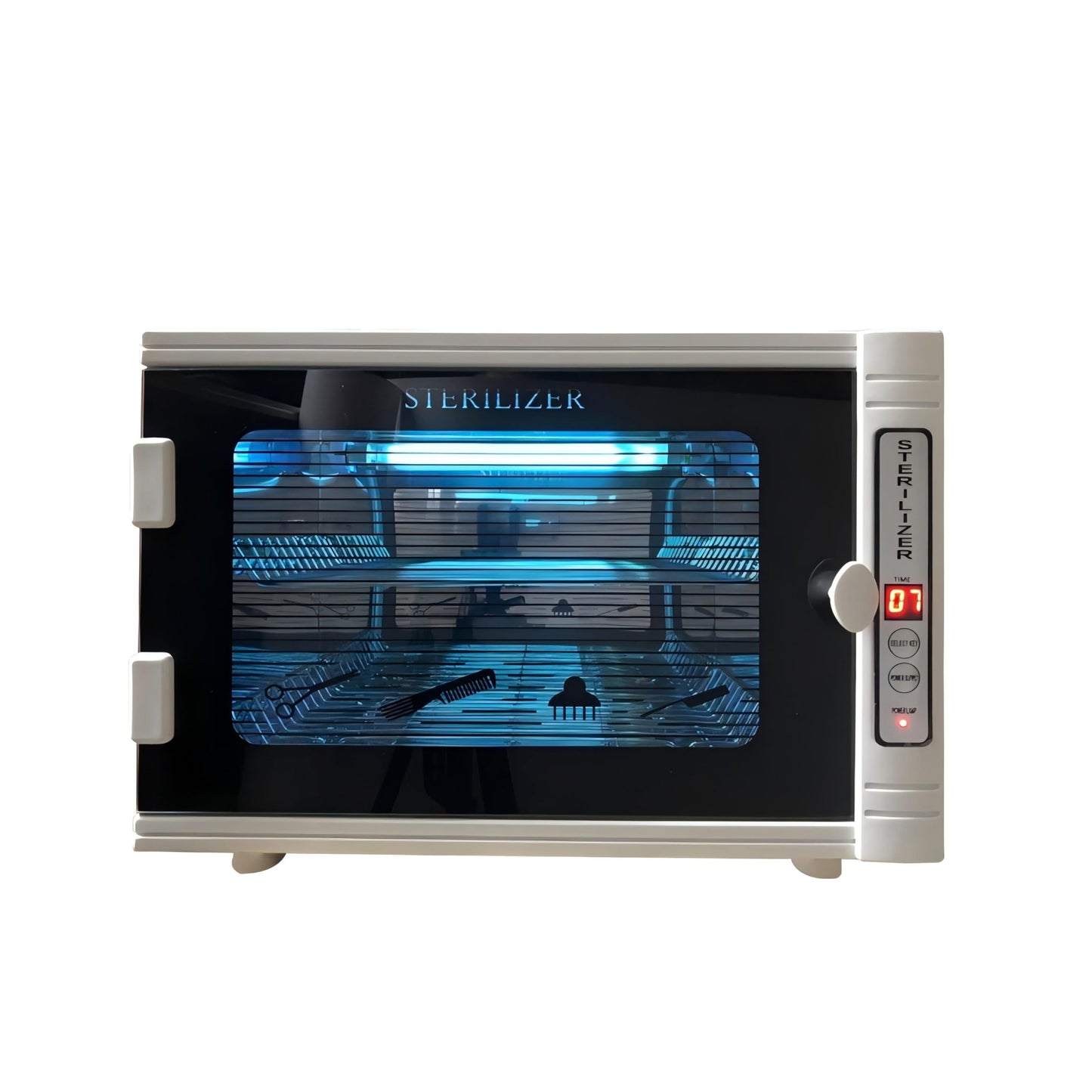 Smiledt Nail Tool Sterilizers UV 12L Lighting Autoclave Machine for Labs, Salons & Home