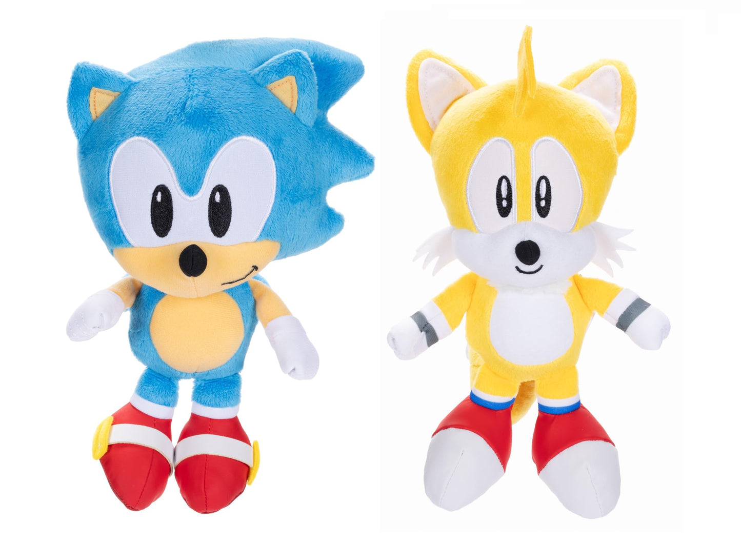 Sonic The Hedgehog 9" Plush 2-Pack, Sonic & Tails
