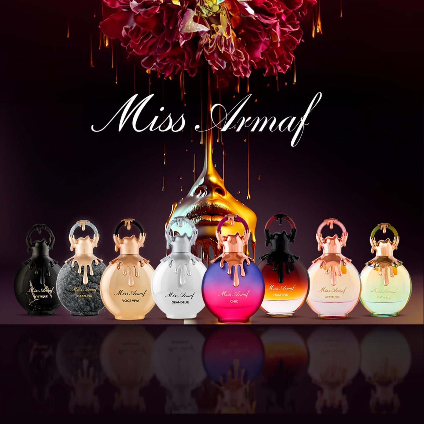 Armaf Miss Armaf Chic for Women Eau de Parfum Spray, 3.4 Ounce