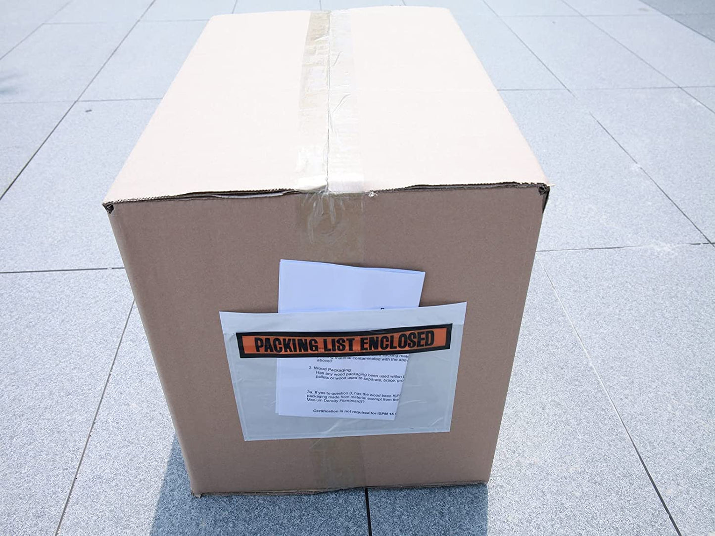 1000 Pcs Packing List Envelope Pouches 7.5 x 5.5 inch,packing envelopes for shipping and Mailing Pouch Enclosed Bags with Packing Slips Invoice Label (7.5 x 5.5 inch)