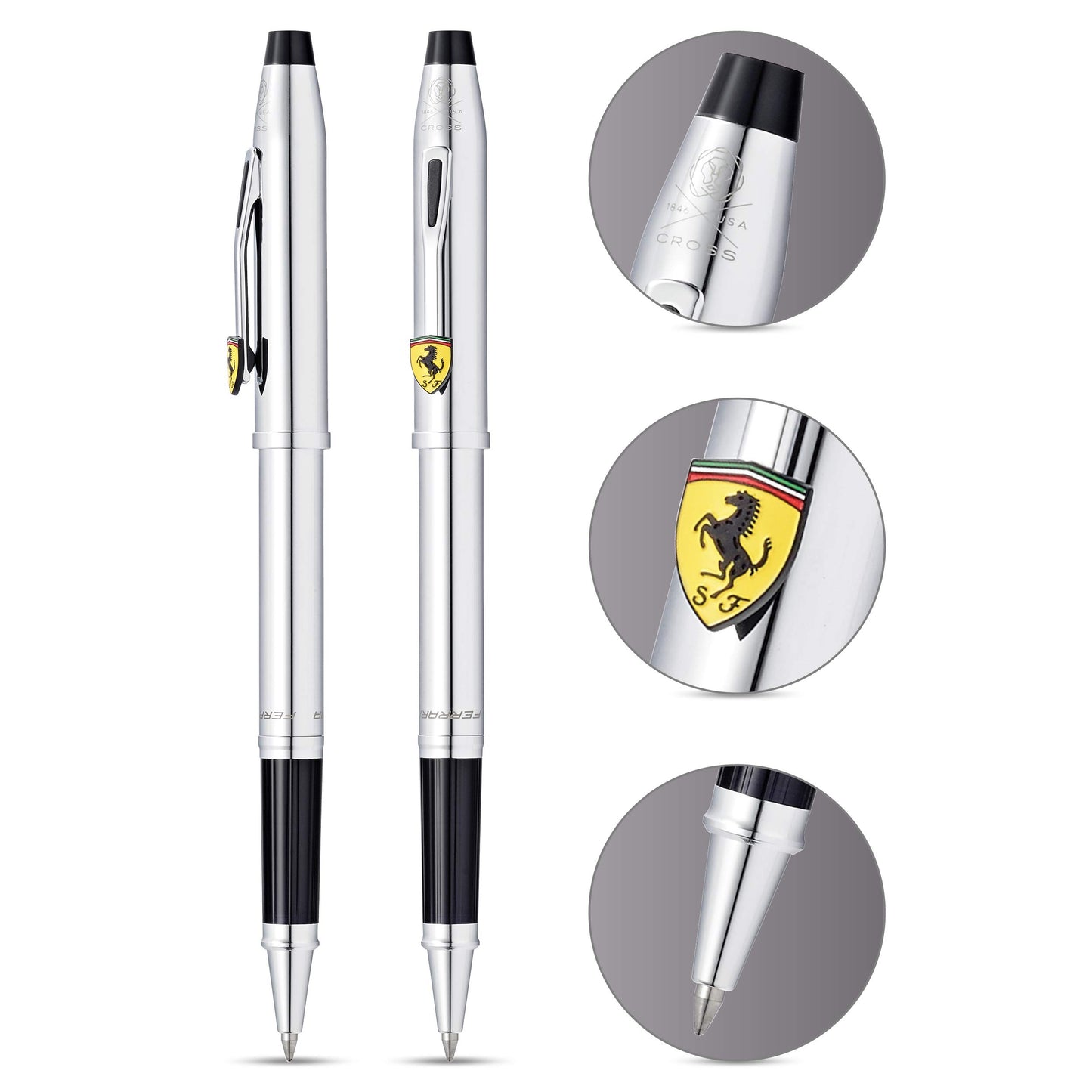 Cross Century II Translucent Cobalt Blue Lacquer Ballpoint Pen