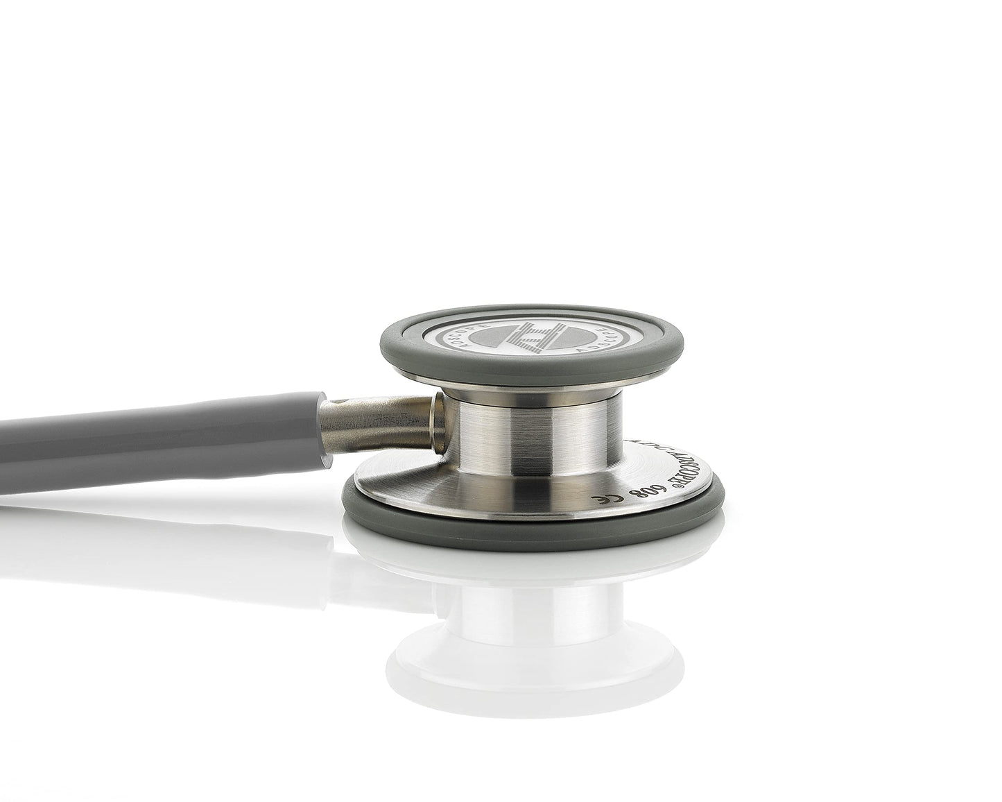 ADC Adscope 608 Convertible Clinician Stethoscope with Tunable AFD Technology, Adult Diaphragm and Adult Bell or Pediatric Diaphragm, 31 inch Length, Black