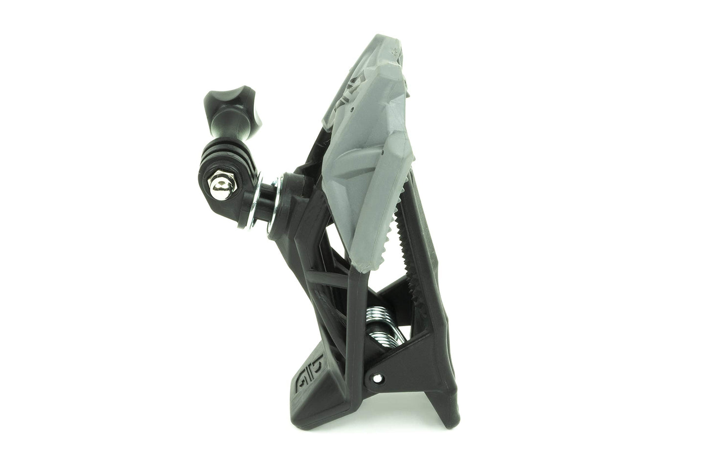 Dango Design Gripper Mount - Universal Clamp Mount for Action Cameras, Use as a Mount on Motorcycle, Powersports Helmets & More (Stealth Black)