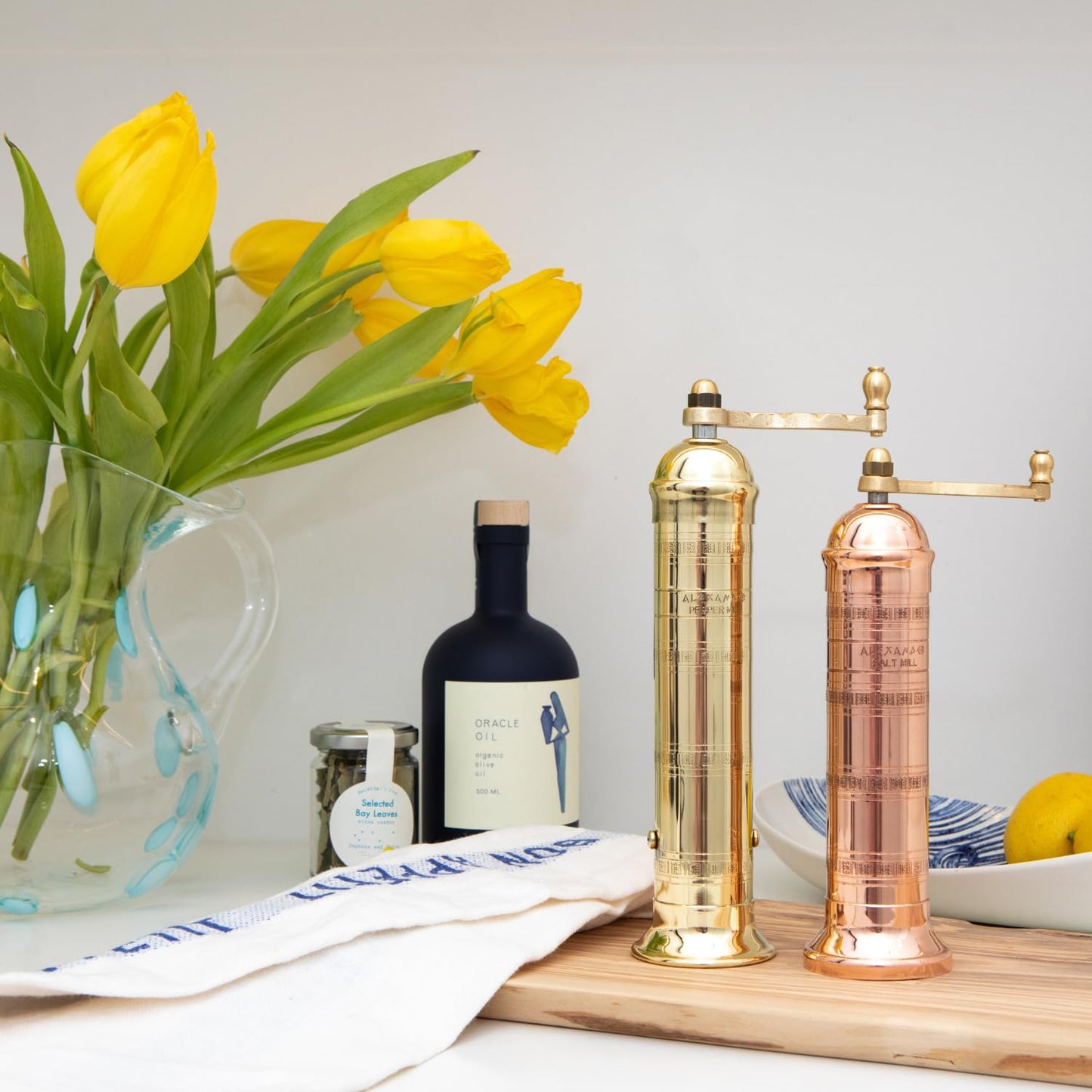 Alexander Home The Original European Mill (Brass, 10-Inch Pepper)