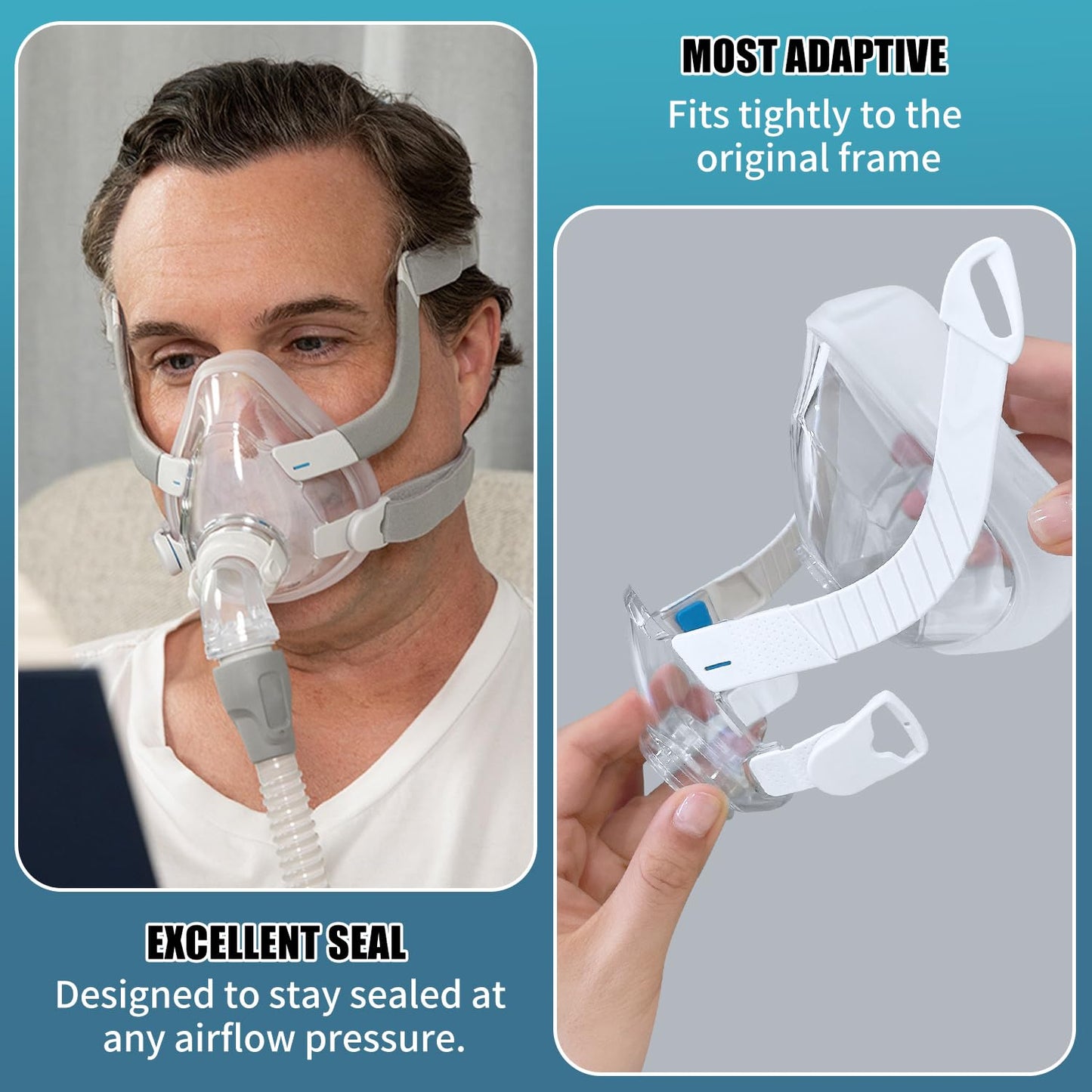 Airfit F20 Replacement Cushion Medium - 2 Packs Compatible with Original F20 Frame - Ultra-Soft & Durable Replacement