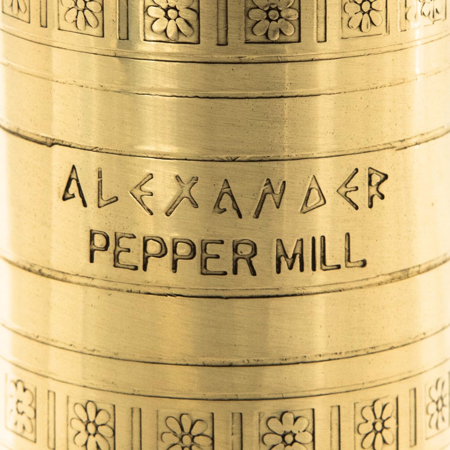 Alexander Home The Original European Mill (Brass, 10-Inch Pepper)