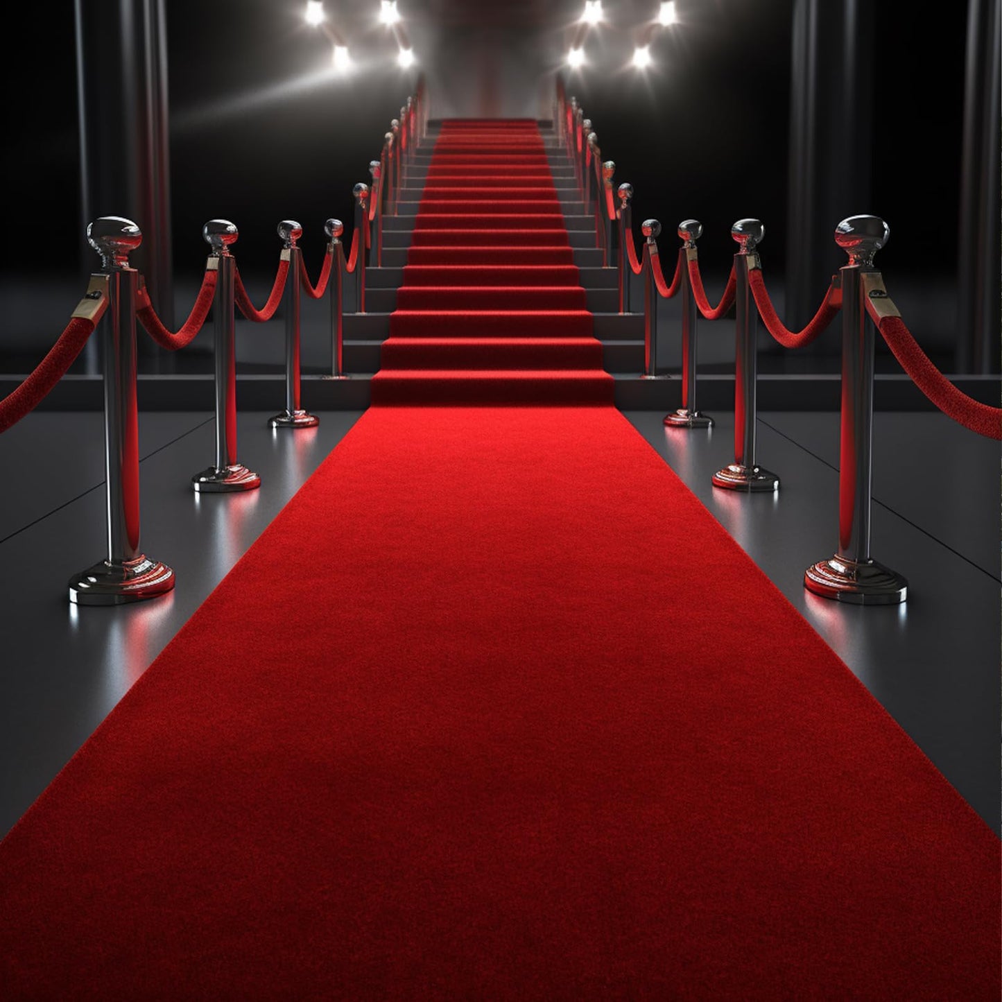 450 GSM Extra Thick Waterproof Red Carpet Runner for Events Decorations, 3X10 Ft Not Slip Red Runner Aisle Runway Rug for Wedding, Party, Banquet, Activity Entrance and Special Events Decorations