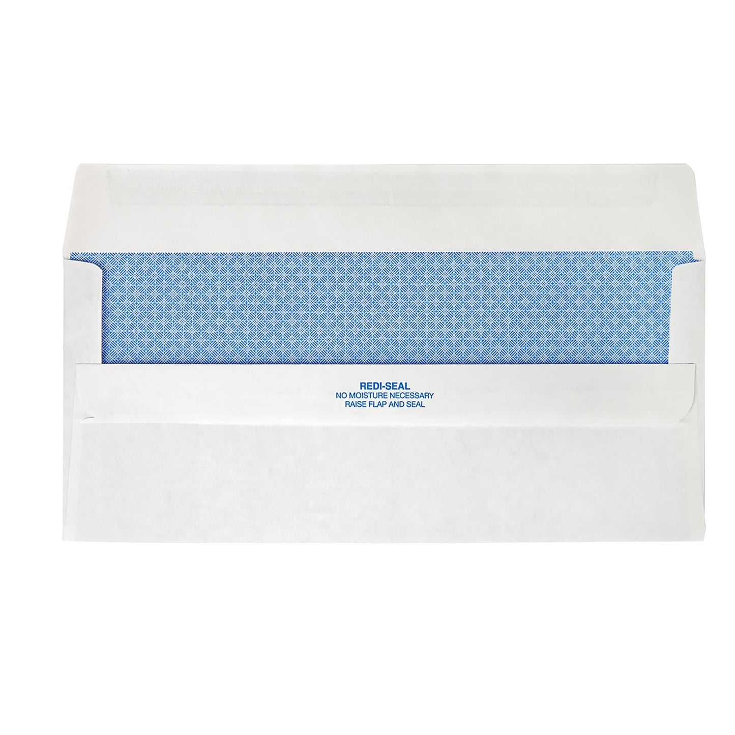 Quality Park #10, Redi-Seal Security Tint Business Envelopes, Self-Seal, 24-lb, White, 500/Box (11218)
