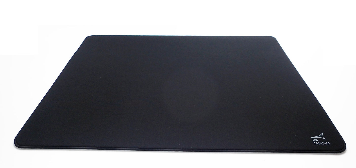 Artisan Ninja FX Zero Mid X-Large Black Gaming Mouse Pad, 19.29 x 16.54 Inches, Polyester