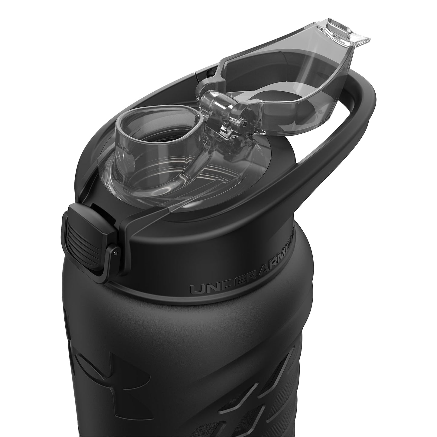 Under Armour 24Oz Stainless Steel Water Bottle, Insulated, Carabiner Easy Carry Hook, Leak Proof, Kids & Adults, All Sports, Gym