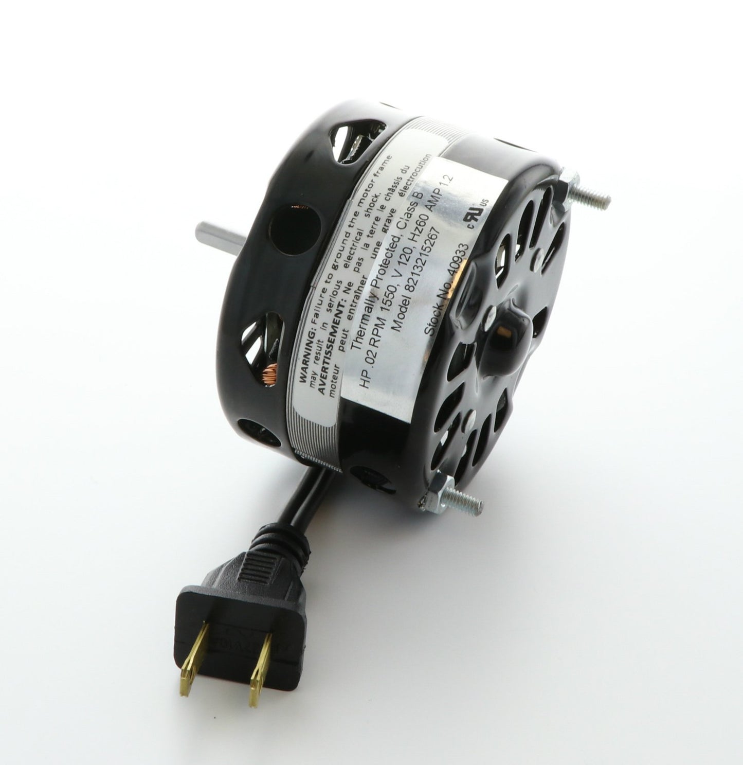 PACKARD 3.3 Inch Diameter Vent Fan Motor Direct Replacement For Nutone / Broan