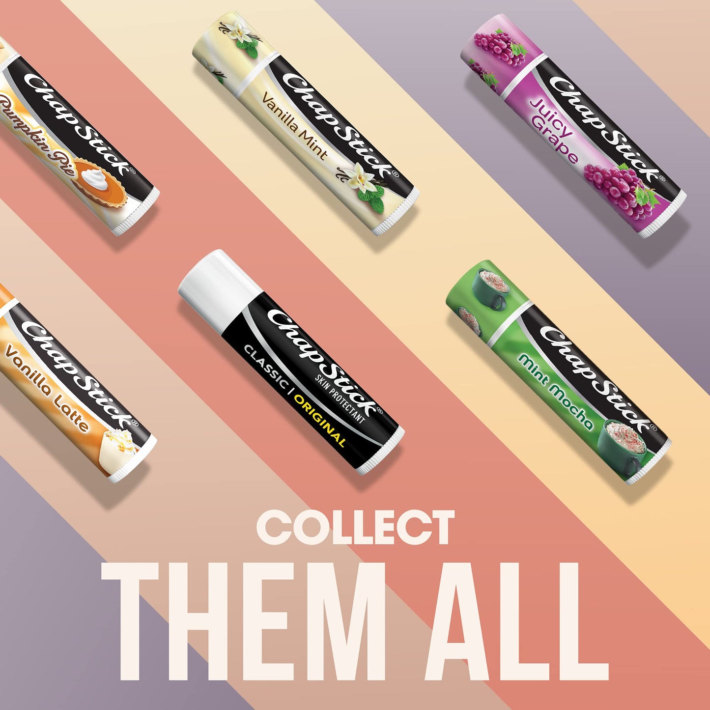 ChapStick Bulk Lip Balm, Classic Original 3-Packs (12 Sets/36 Tubes) – Moisturizing Lip Care, 0.15 Oz Ea