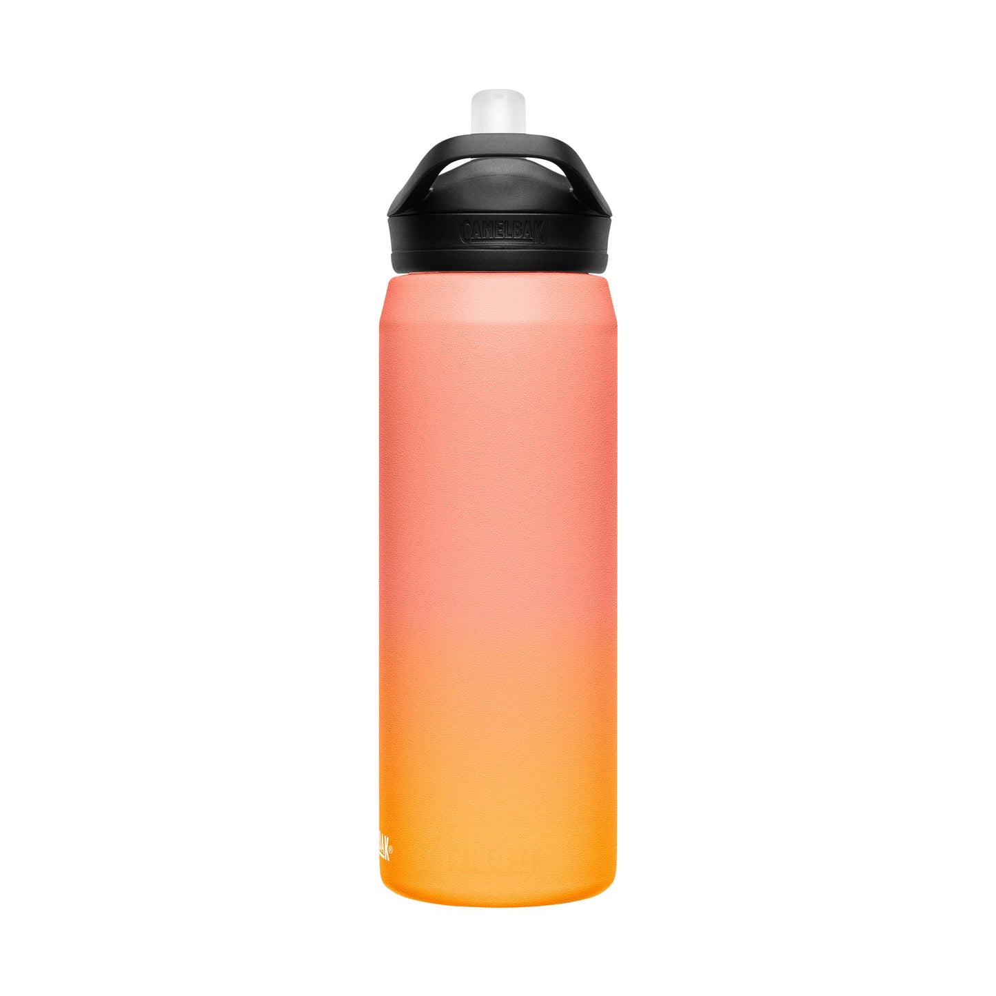 CamelBak Eddy+ Insulated Stainless Steel Water Bottle with Bite Valve Straw, Long‑Lasting Cold Hydration for Everyday Performance, 25oz, Melon Fade