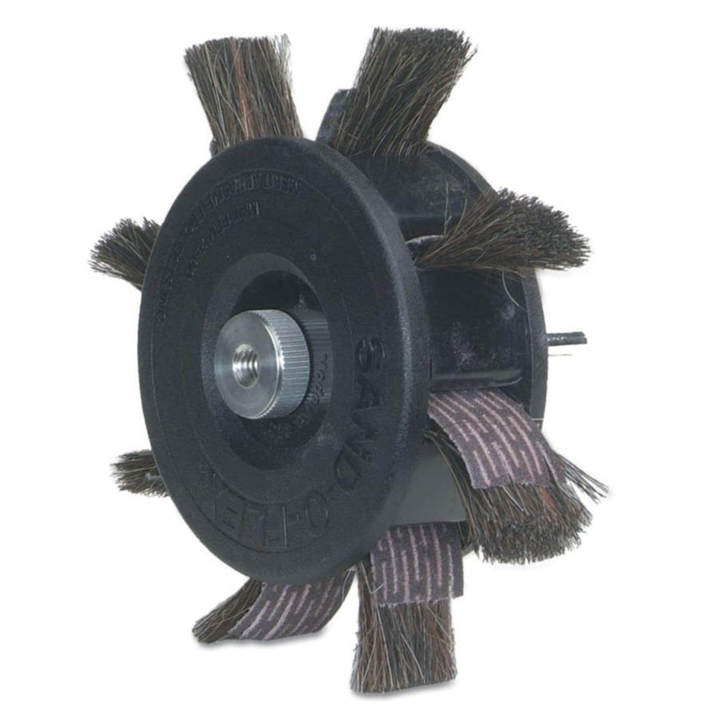 Merit 8834111051 350-RP Sand-O-Flex Abrasive Wheel, Round Shank, Aluminum Oxide, 6-1/2" Diameter x 1" Width, Grit 80 (Pack of 1)