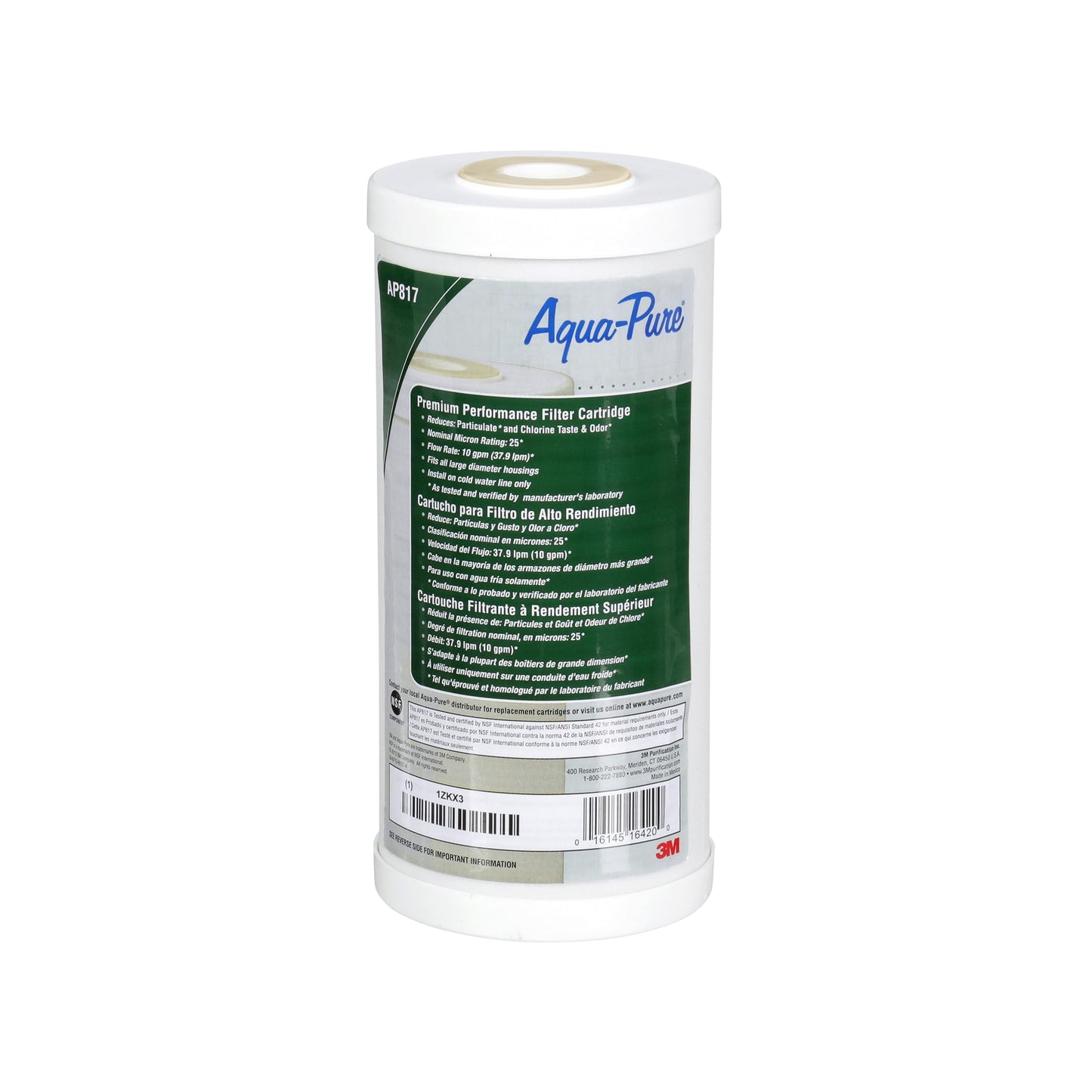 Aqua-Pure Whole House Large Dia. Replacement Filter, Model AP817