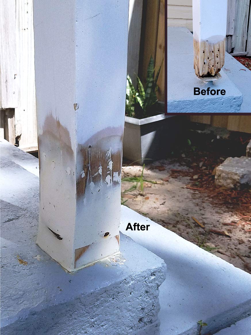 Abatron WoodEpox Kit - 2 Gallon - 2-Part Structural Epoxy Adhesive and Wood Hardener - Wood Filler Putty