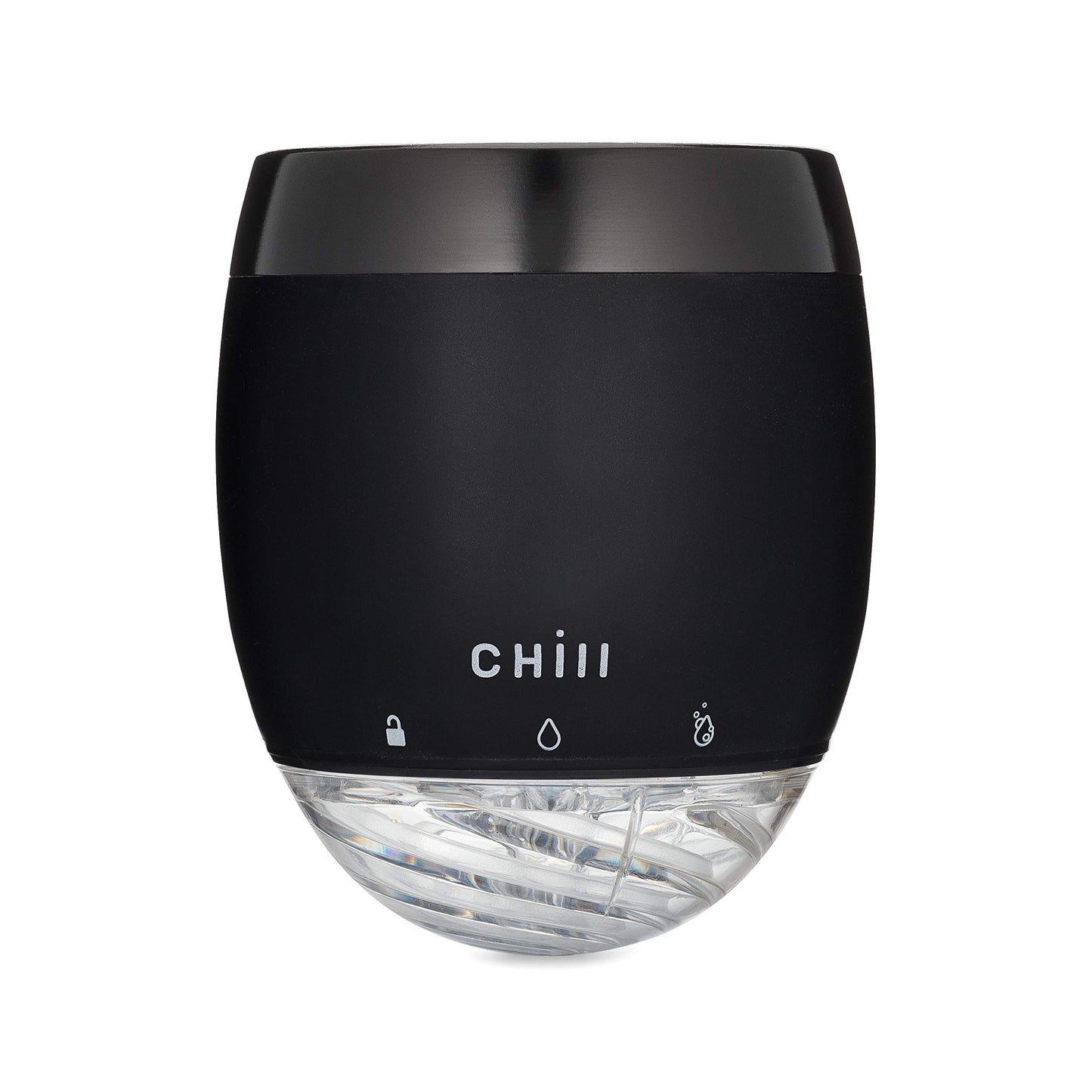 Ullo Chill Wine Purifier, Aerator, and Chiller with 4 Selective Sulfite Filters. Remove Histamines and Sulfites, Restore Taste, Aerate, and Chill with Ullo purified wine.
