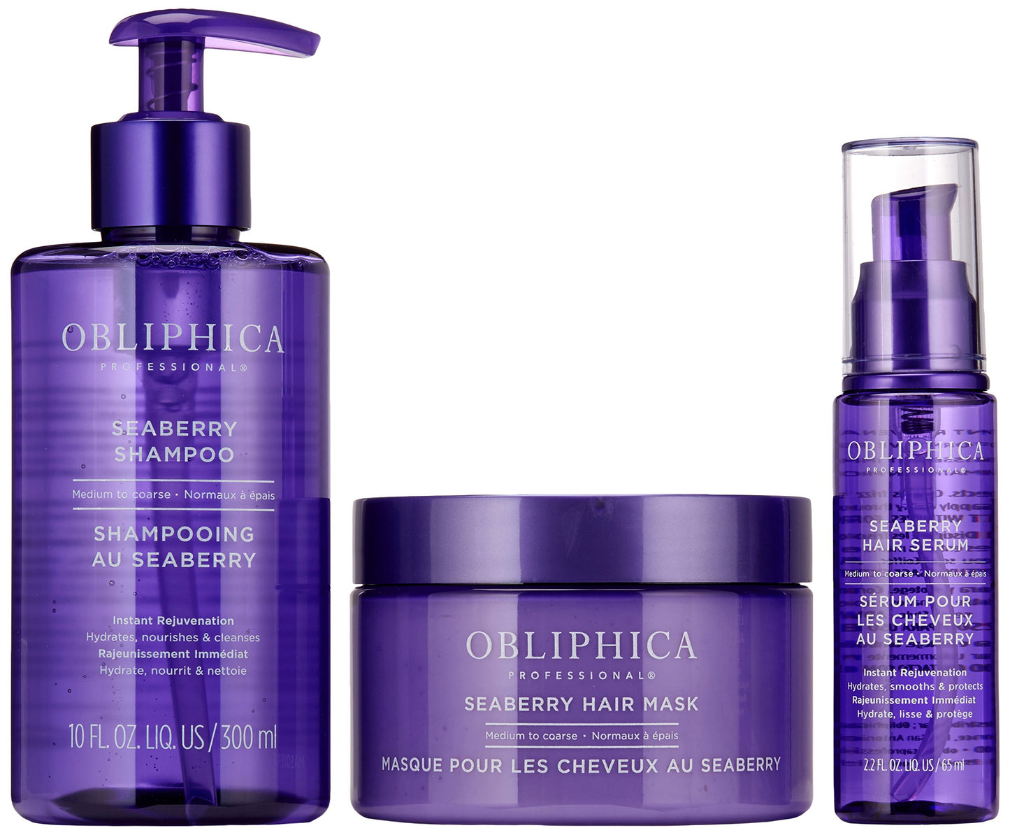 Obliphica Expect Perfection Sleek & Smooth Seaberry Collection - Unleash the Power of Effortlessly Sleek and Smooth Hair, Radiating with Health, Elegance, and Unmatched Brilliance.