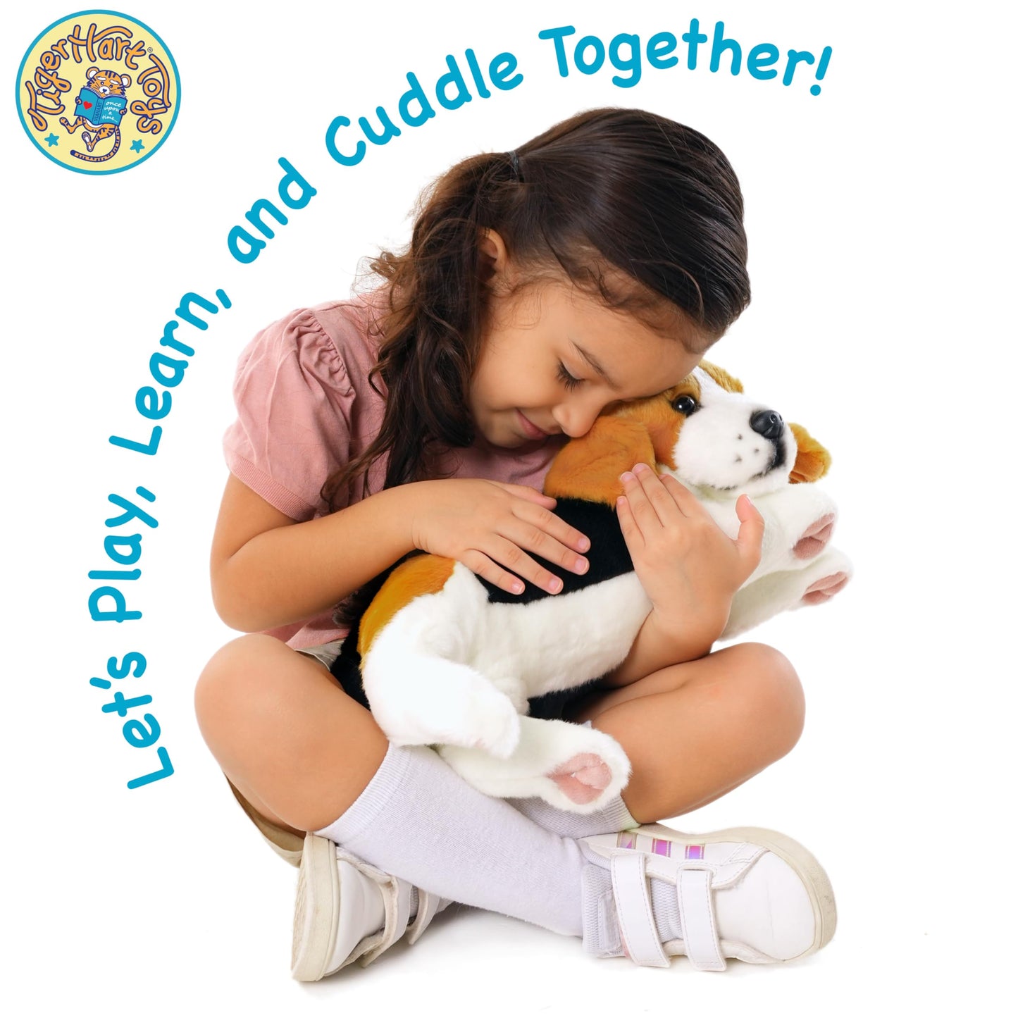 Burkham The Beagle - 14 Inch Stuffed Animal Plush