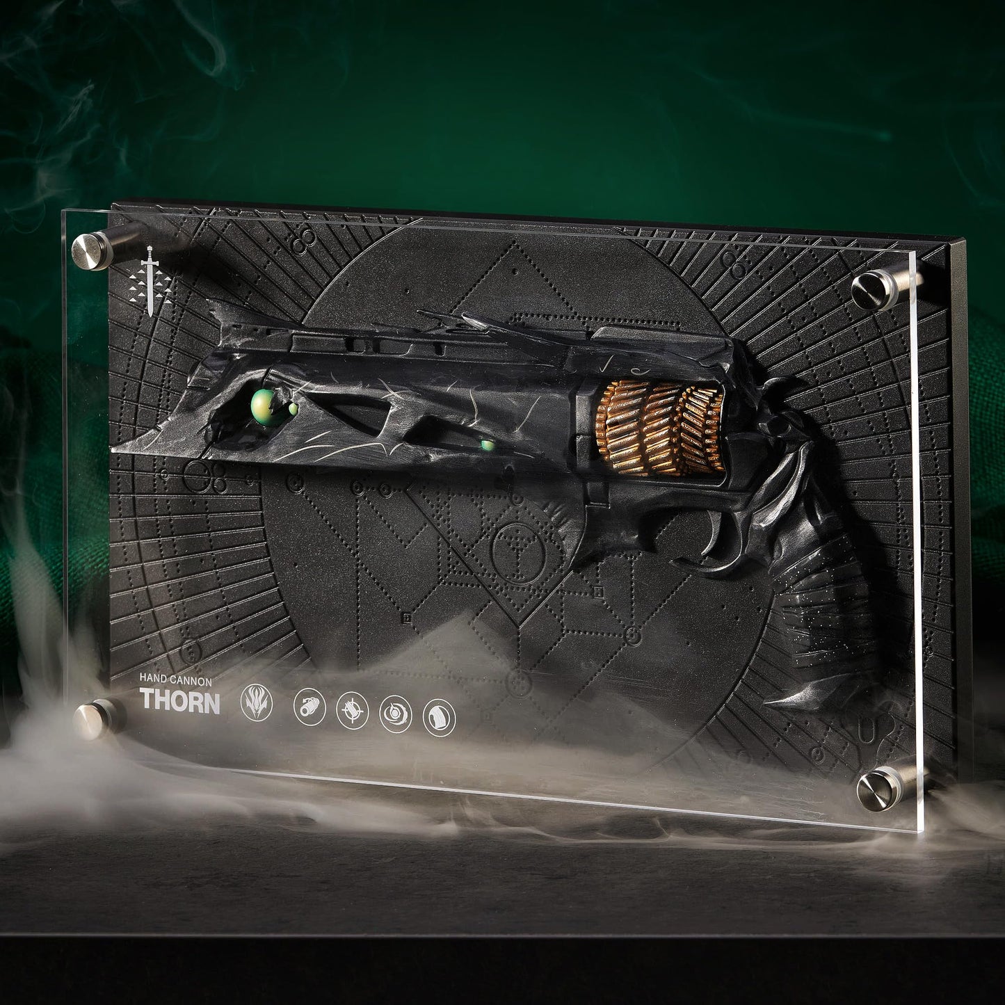 Numskull Thorn Exotic Weapon Figure 12x7 (30x18cm) Limited Edition Collectible Replica Statue - Official Destiny Merchandise - FPS Sci-Fi Action Video Game Figurine