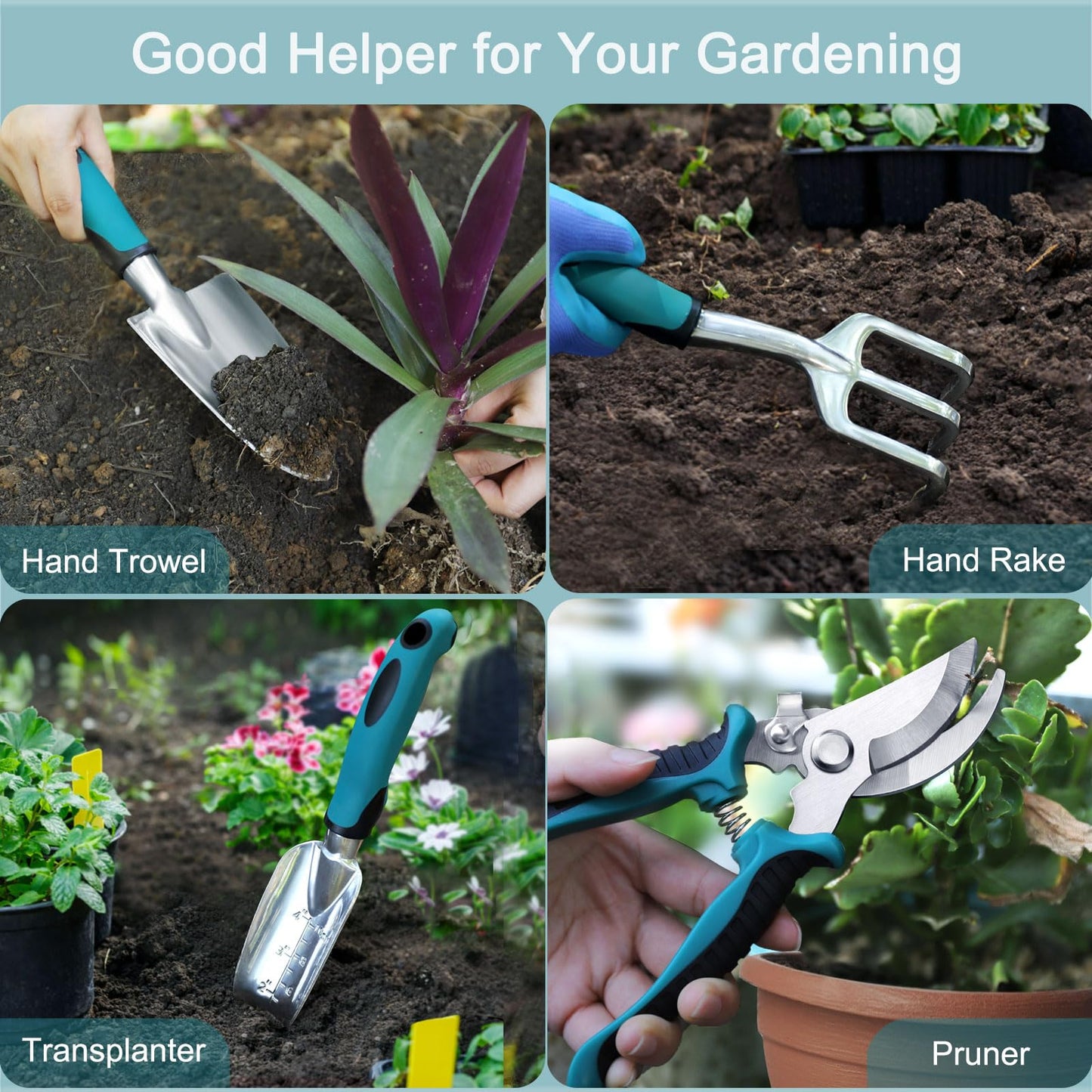 Kynup Garden Tool Gardening Tools Set Gardening Hand Tools Pruning Gardening Supplies Set Ideal Gardening Gift