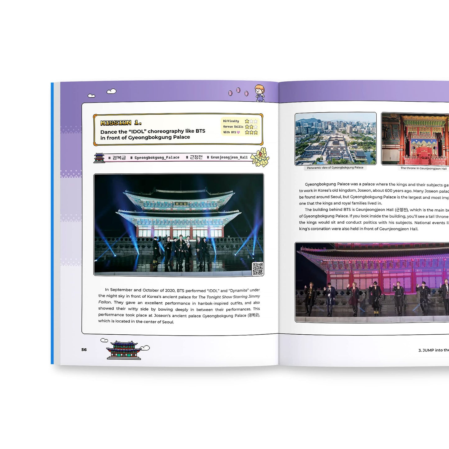BTS Travel Book Global Edition with Useful Korean Expressions - Official BTS Merch, Special South Korea Trip Guide Inspired by BTS, Gift Idea for Army