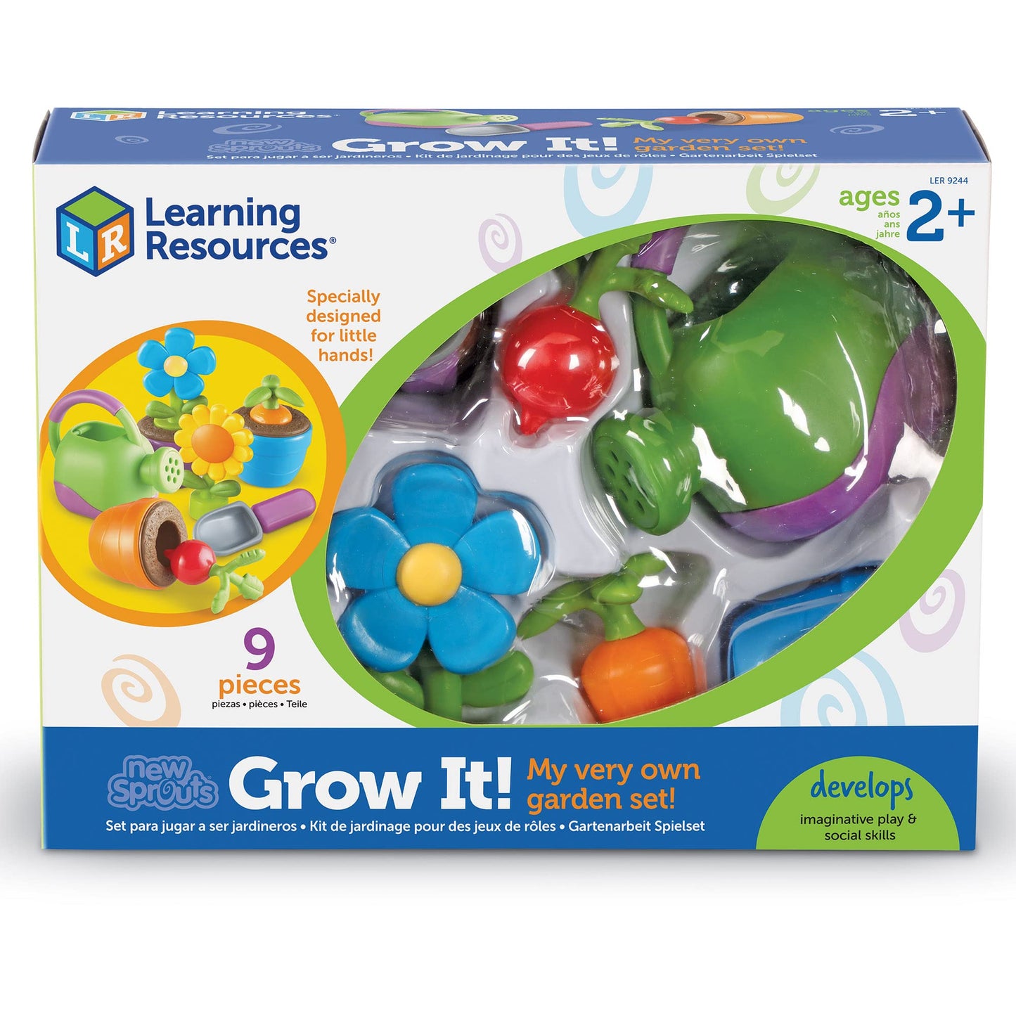 Learning Resources Elite Microscope, Microscope for Kids, Science Toys for Kids, 21 Pieces, Ages 8+
