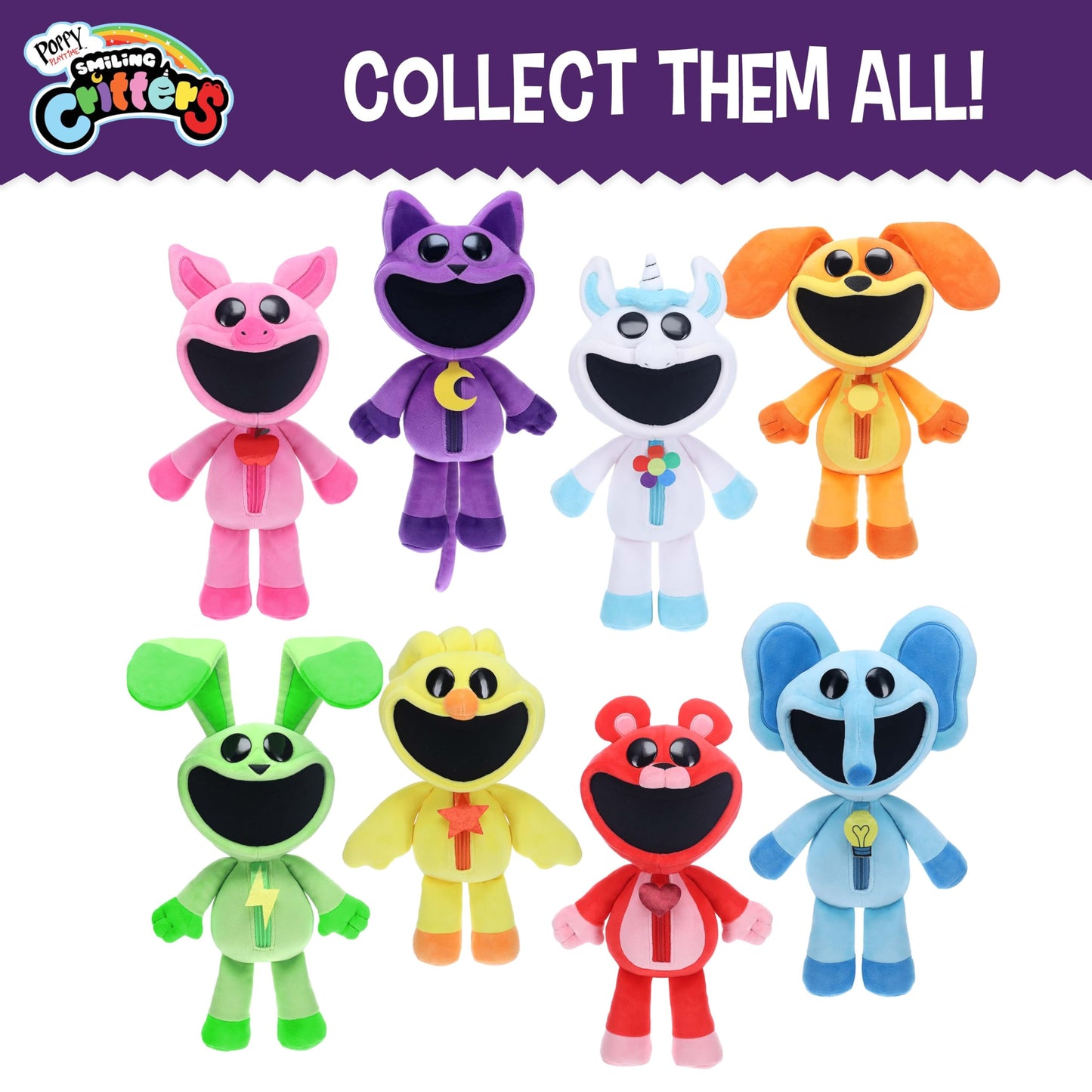Poppy Playtime – CatNap – Deluxe Plush (14”)