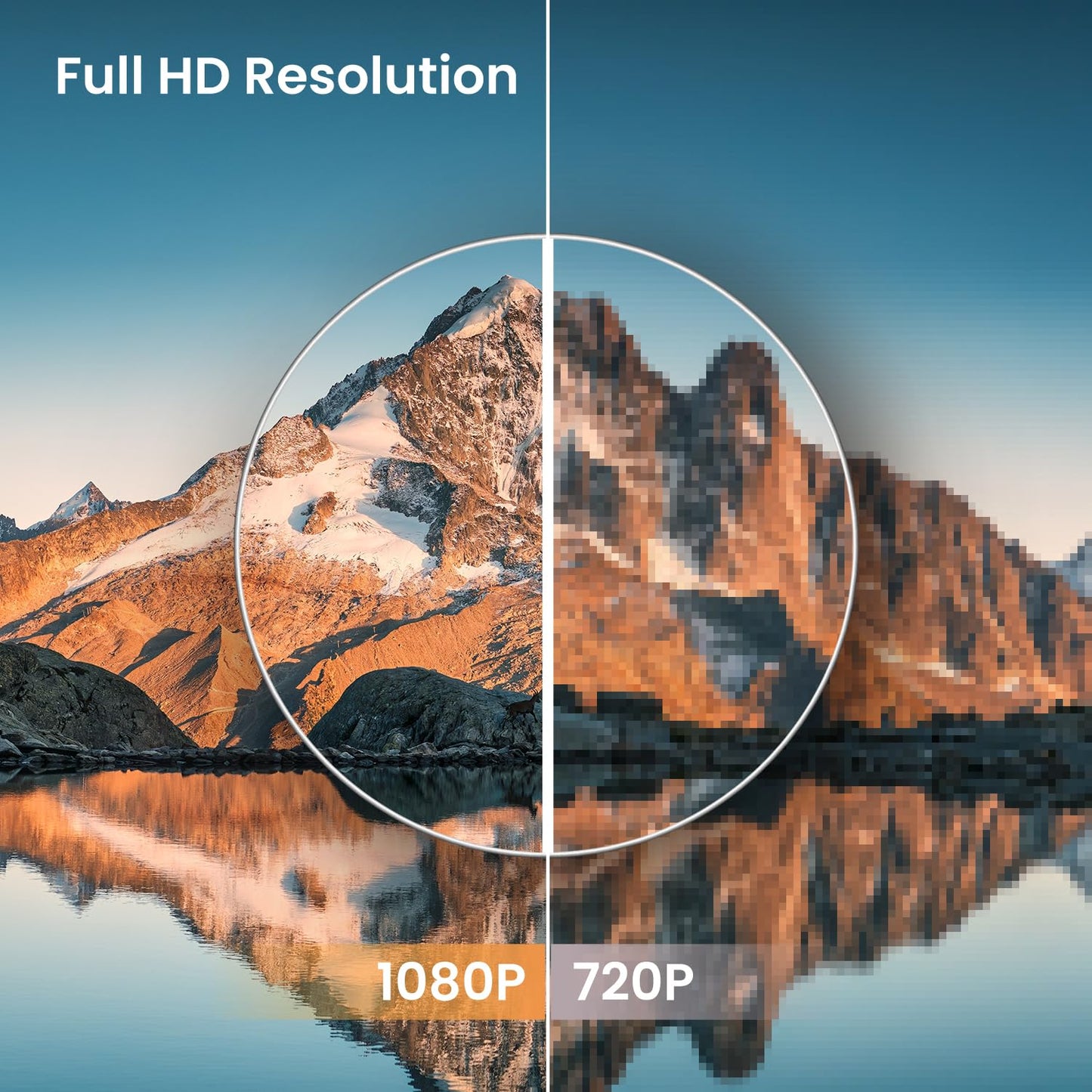 ArcticPro 22inch Computer Monitor, FHD 1080p, 100Hz Office and Gaming Monitor, 4ms Response Time, 3-Sided Frameless, Ultra Slim, VESA Mountable, Anti-Blue Light Design, HDMI, VGA,