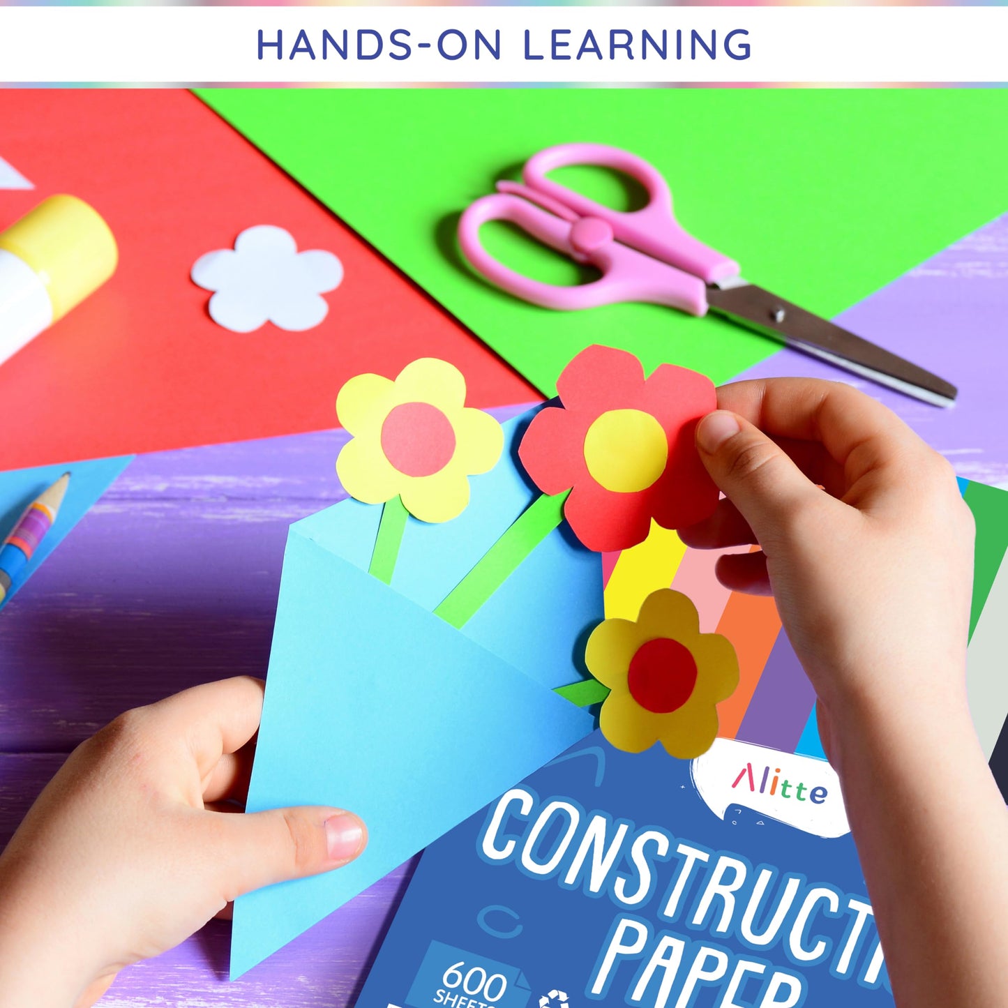 Alitte Construction Paper 600 Sheets