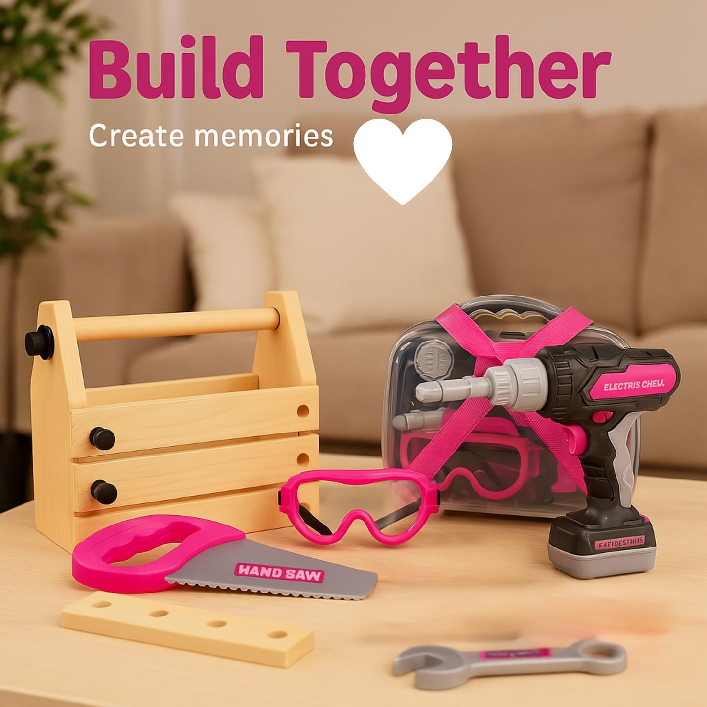 Kids Construction Tool Set Toy