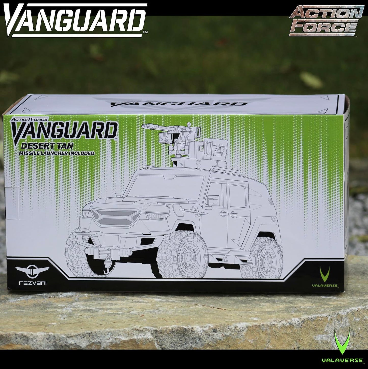 Action Force Valaverse Vanguard Vehicle Desert Tan