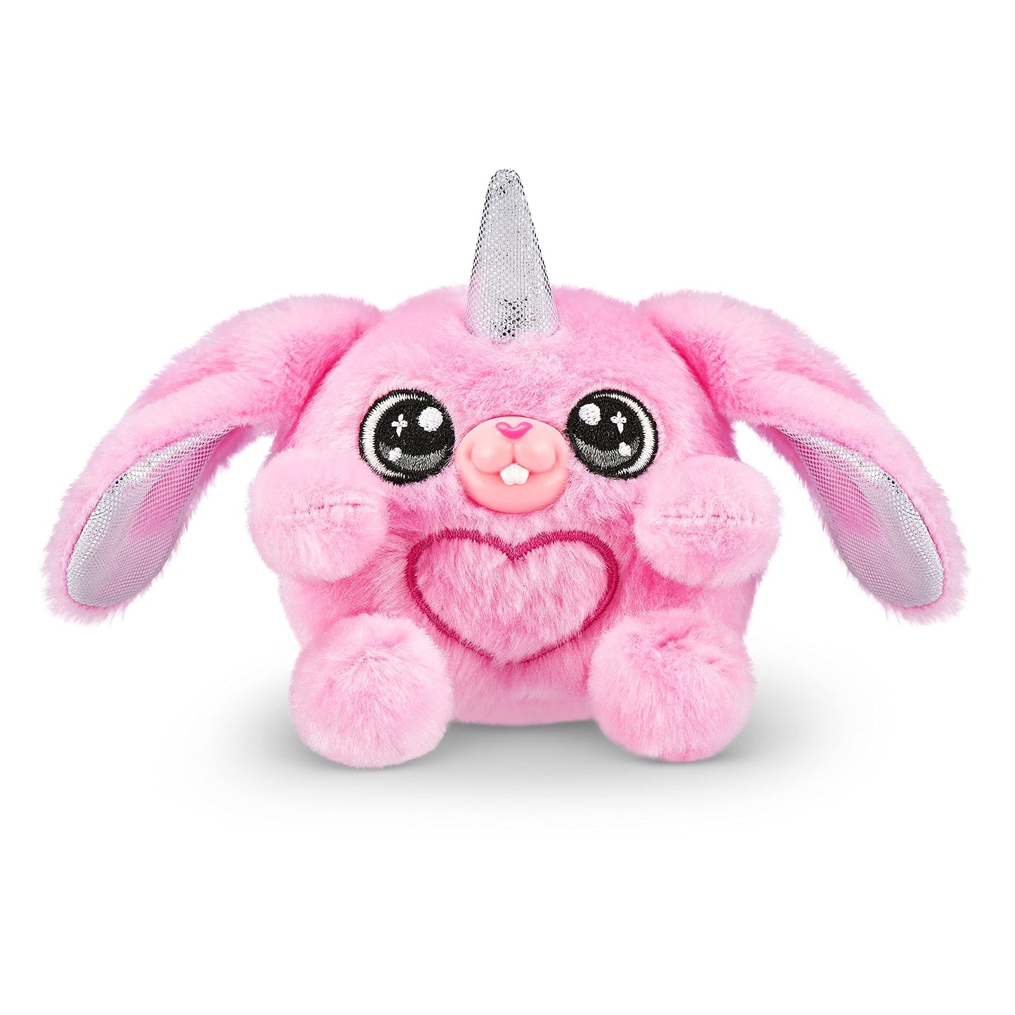 Rainbocorns Bunnycorn Surprise by ZURU (2 Pack) Collectible Plush Stuffed Animal, Surprise Eggs, Stickers, Ages 3+ for Girls & Children (Random)