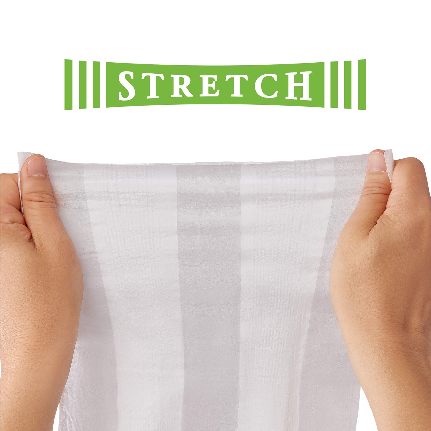 FitRight Stretch Ultra Adult Briefs, Incontinence Diapers with Tabs, Heavy Absorbency, Medium/Regular, 30 to 52", 20 Count (Pack of 4)