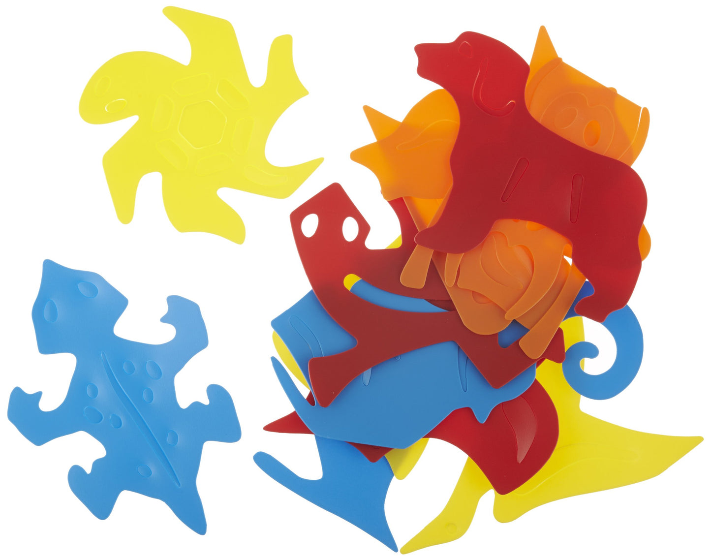 Roylco Tessellations Animal Templates - Pack of 12