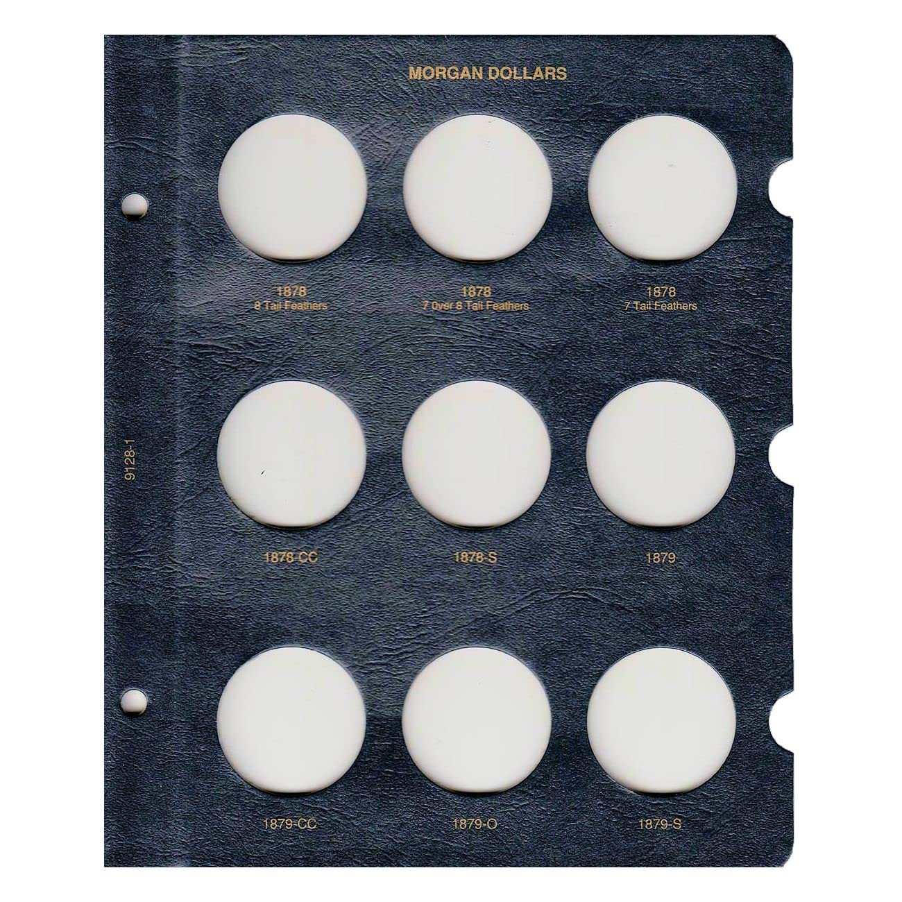 Whitman US Morgan Dollar Album Two Volume Set 1878-1921#9128 and #9129