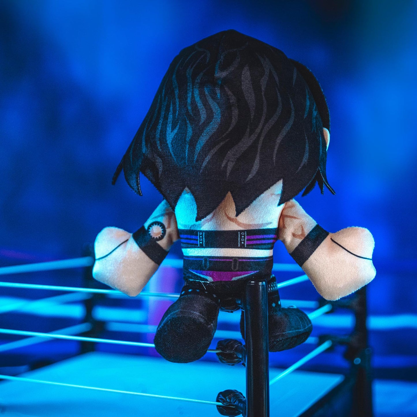 Bleacher Creatures WWE Diva Rhea Ripley 8" Kuricha Plush - Soft Chibi Inspired Toy