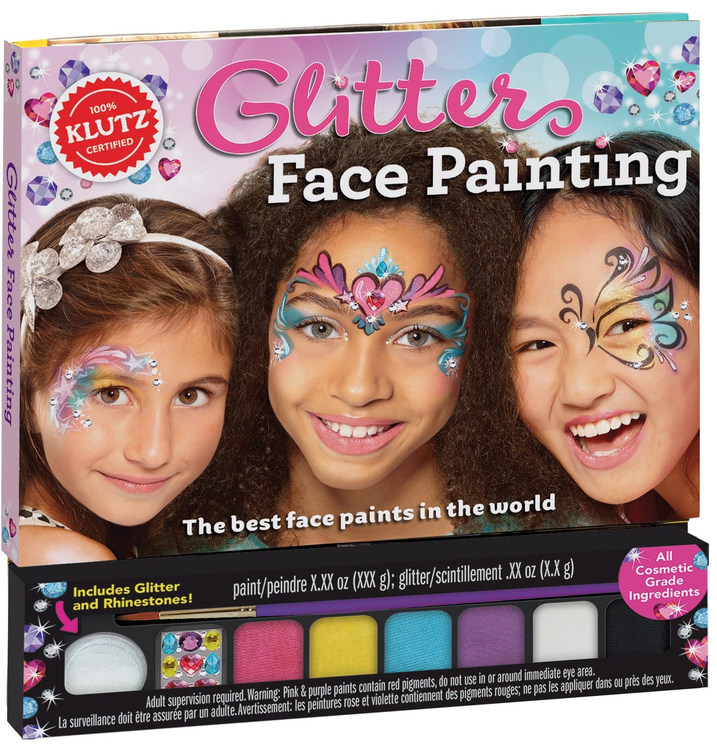 Glitter Face Painting - Craft Kit by Klutz (803751)