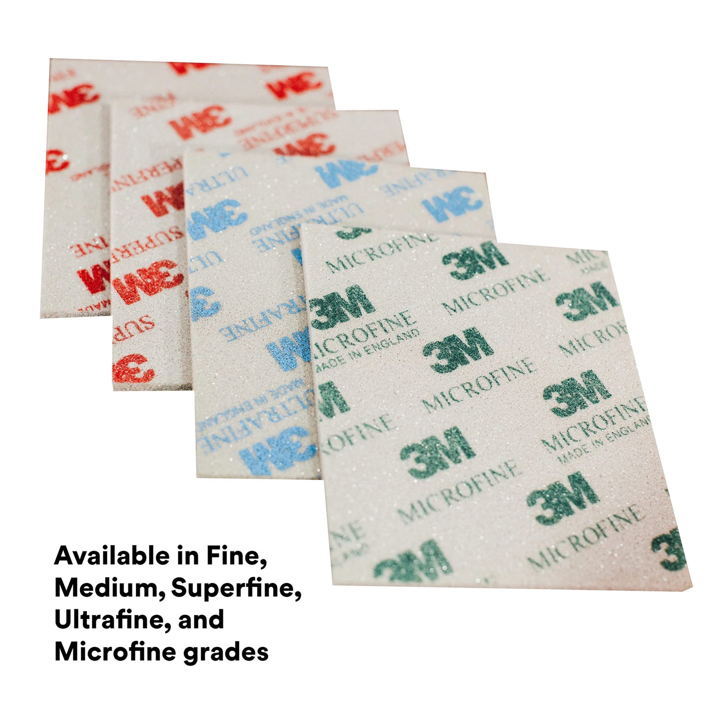 3M Softback Sanding Sponge, 02604, 4 1/2 in x 5 1/2 in (115mm x 140mm), Fine, 20 sponges per pack