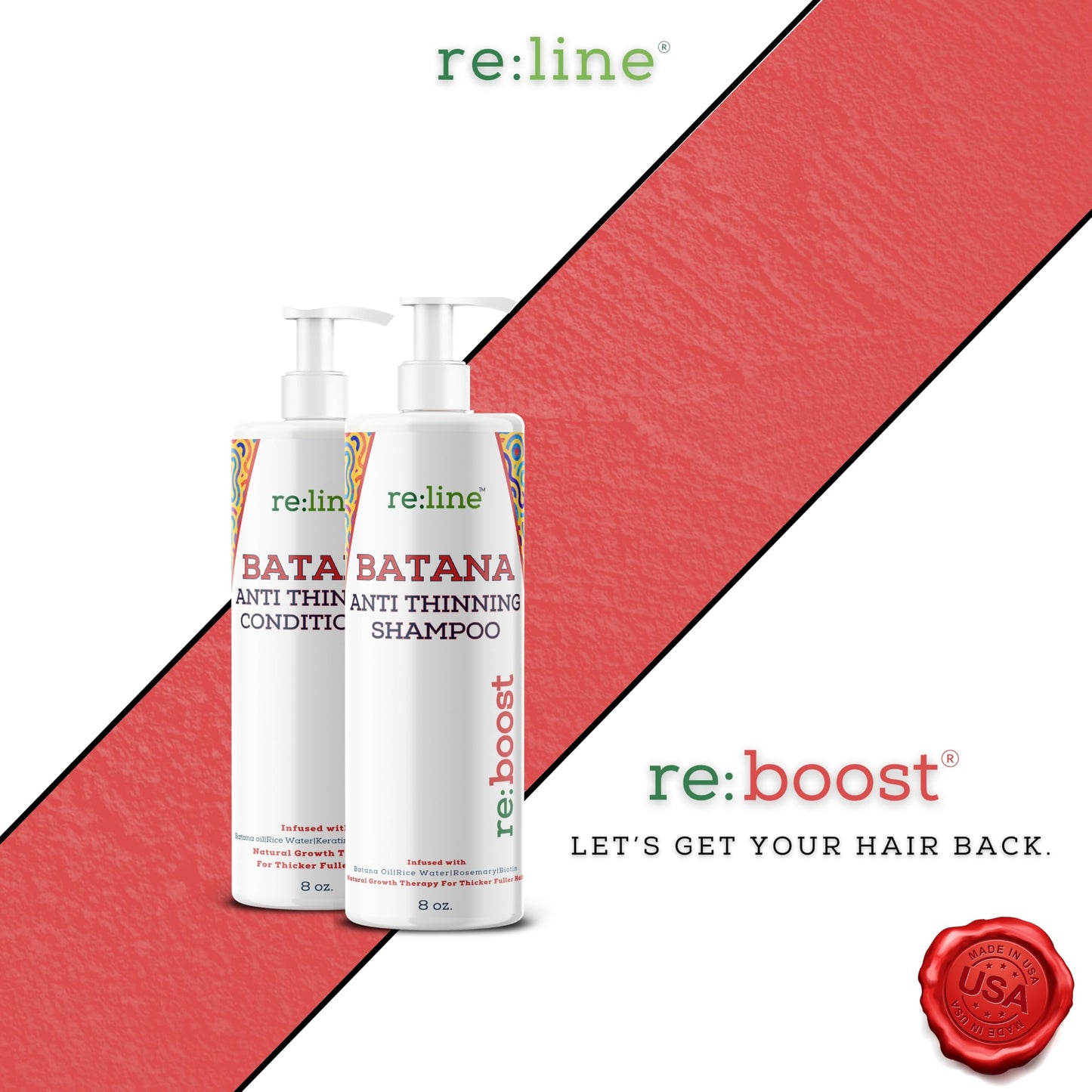 Batana Shampoo and Conditioner for Thinning Hair Shampoo and Conditioner for Men & Women with Raw Organic Batana Oil for Hair Growth Shampoo and Conditioner Set Batana Shampoo for Hair Growth DR SEBI